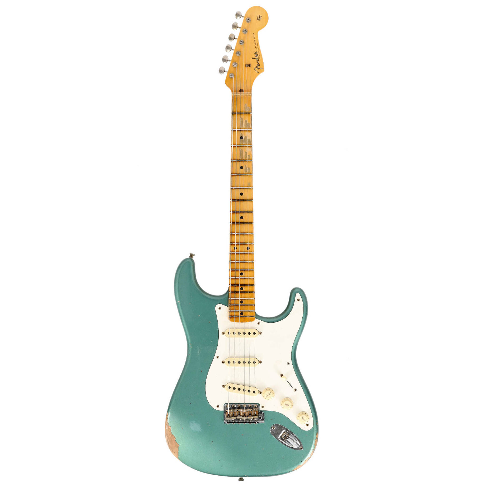 Fender LTD Custom Shop 57 Stratocaster Relic Faded Aged Sherwood Green Metallic