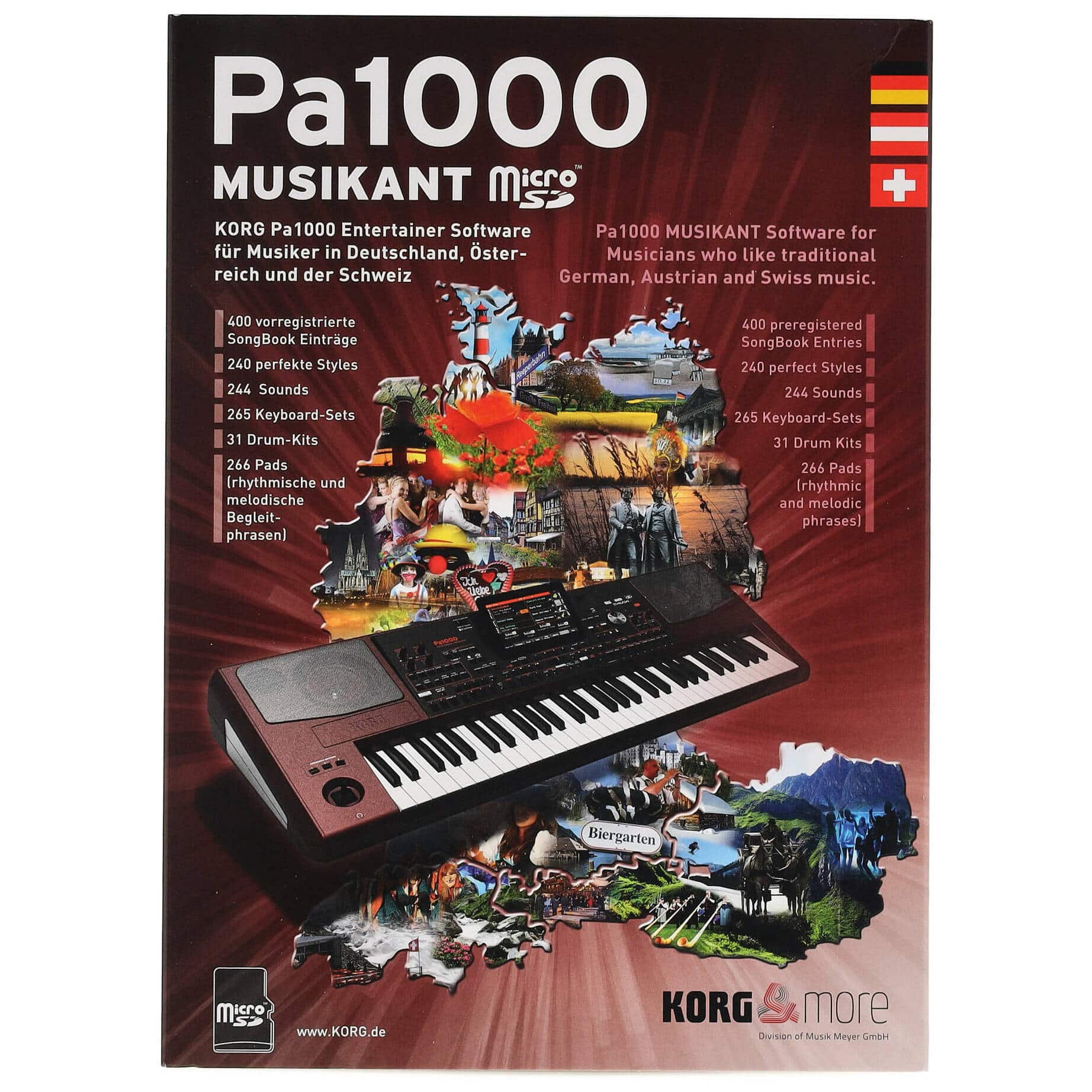 Korg Pa1000 Musikant SD Erweiterung