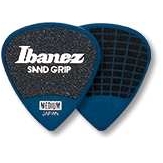 Ibanez - Ibanez PPA16MSG-DB Plektren 0,8mm Sand Grip 6 Stück Medium Dark Blue