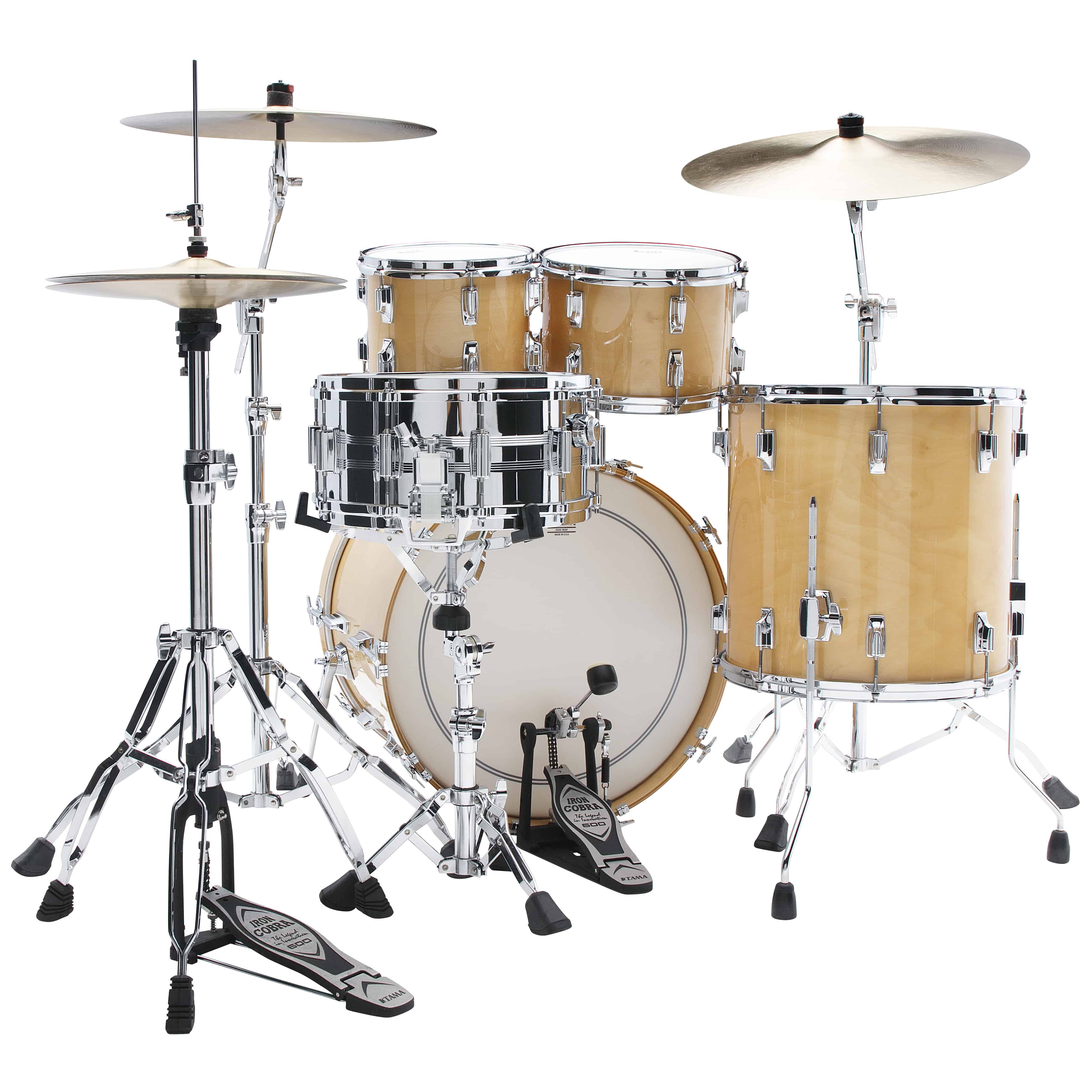 Tama SU42RS-SPM - 50th LIMITED Superstar Reissue 4pcs Drum Shell Kit - Super Maple 5