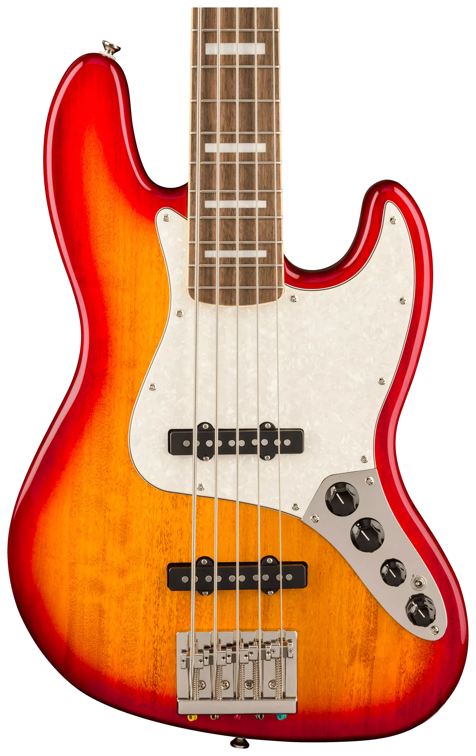 Squier by Fender Classic Vibe Active 70s Jazz Bass V LRL WPPG SSB
