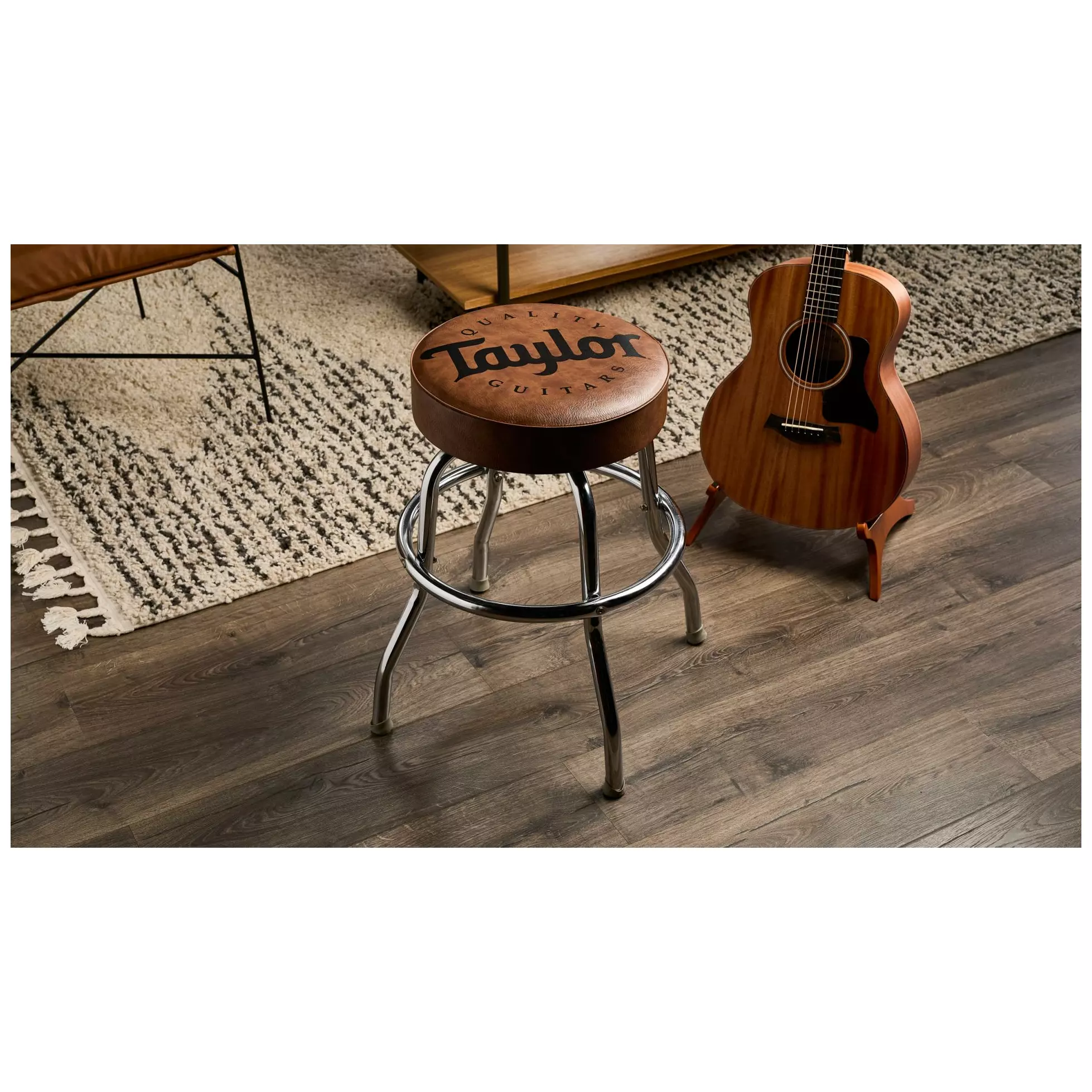 Taylor 24" Bar Stool, Brown 1