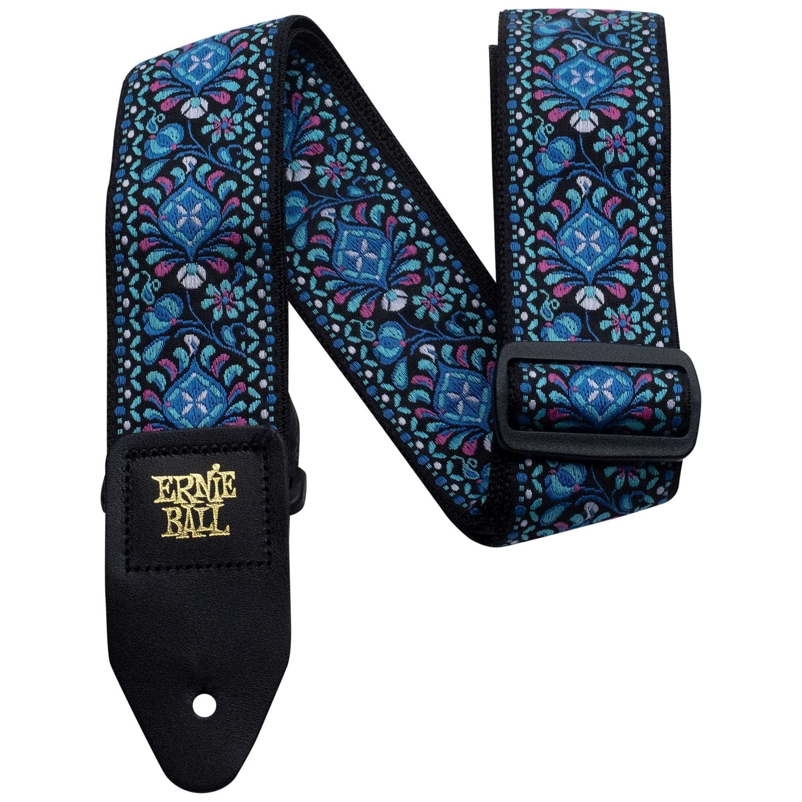 Ernie Ball EB4097 Jacquard Indigo Orchid - Gitarrengurt