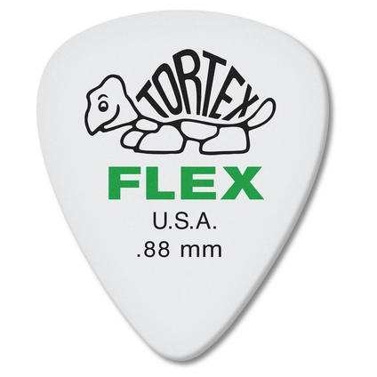 Dunlop - Dunlop Tortex Flex Picks 0.88 12 Stück