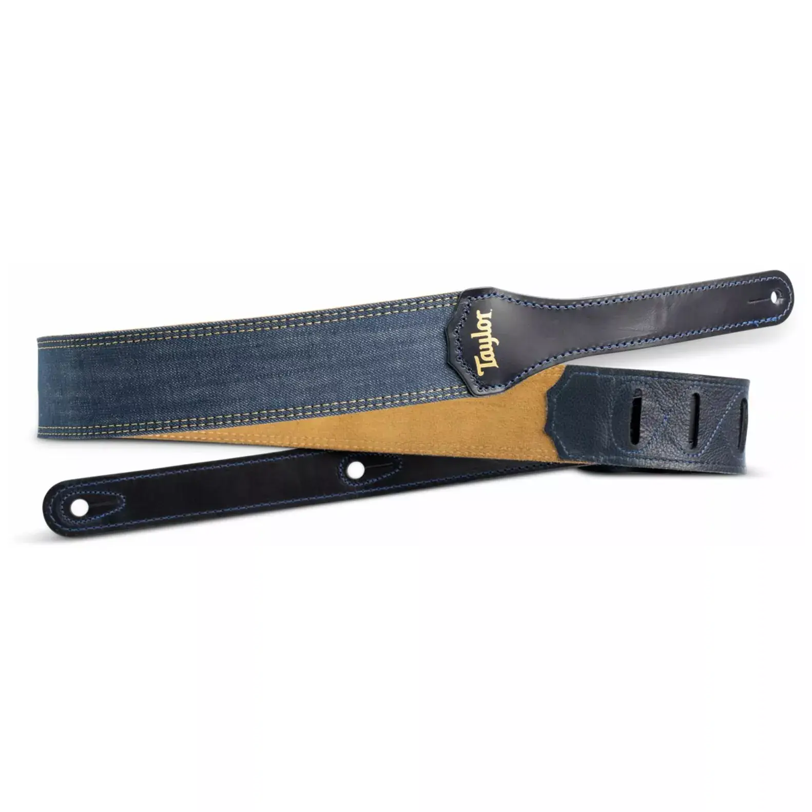 Taylor Taylor Blue Denim Strap 2" Strap 7