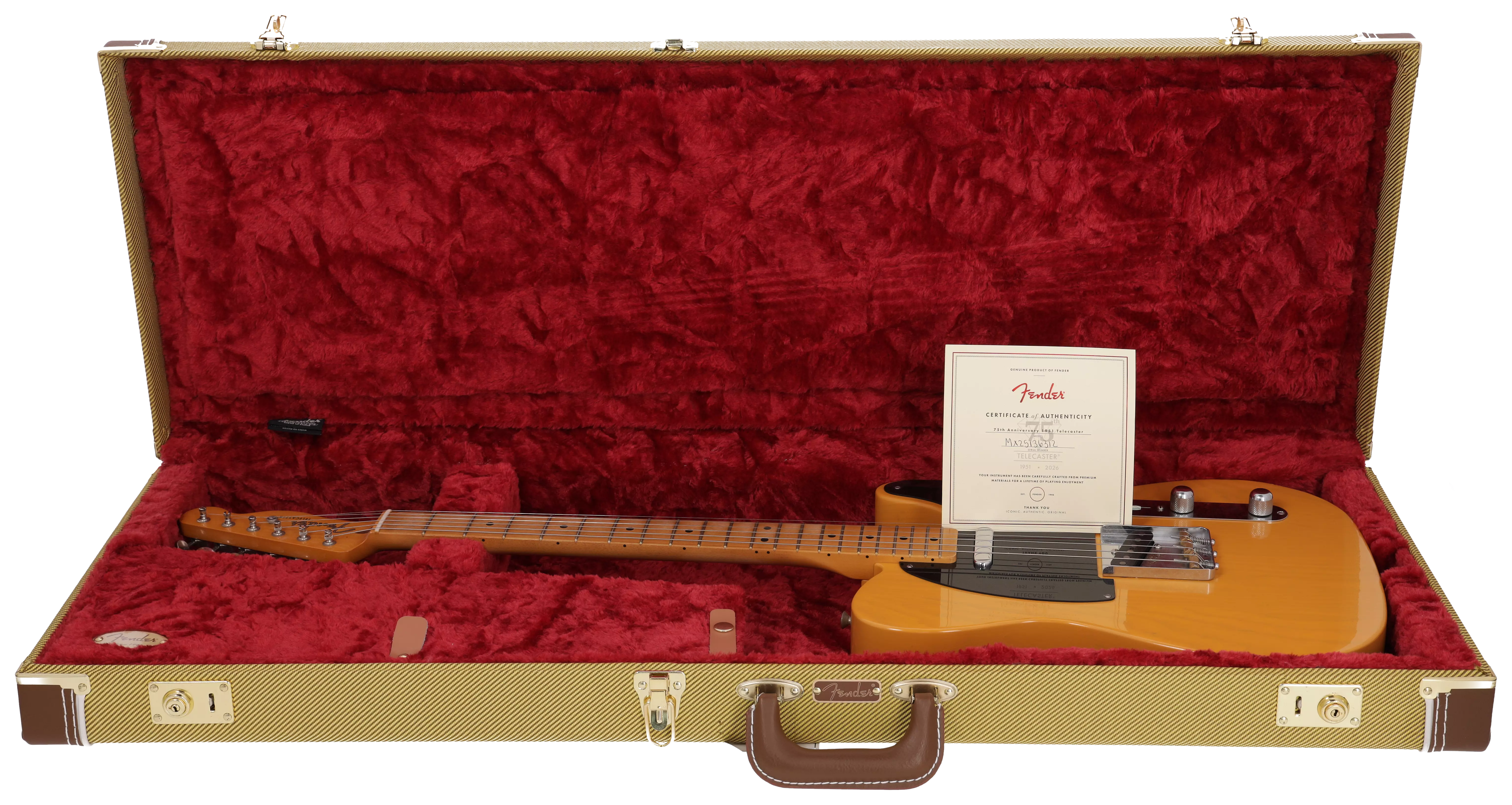 Fender 75th Anniversary Vintera II Road Worn 1951 Telecaster MN BSB 17