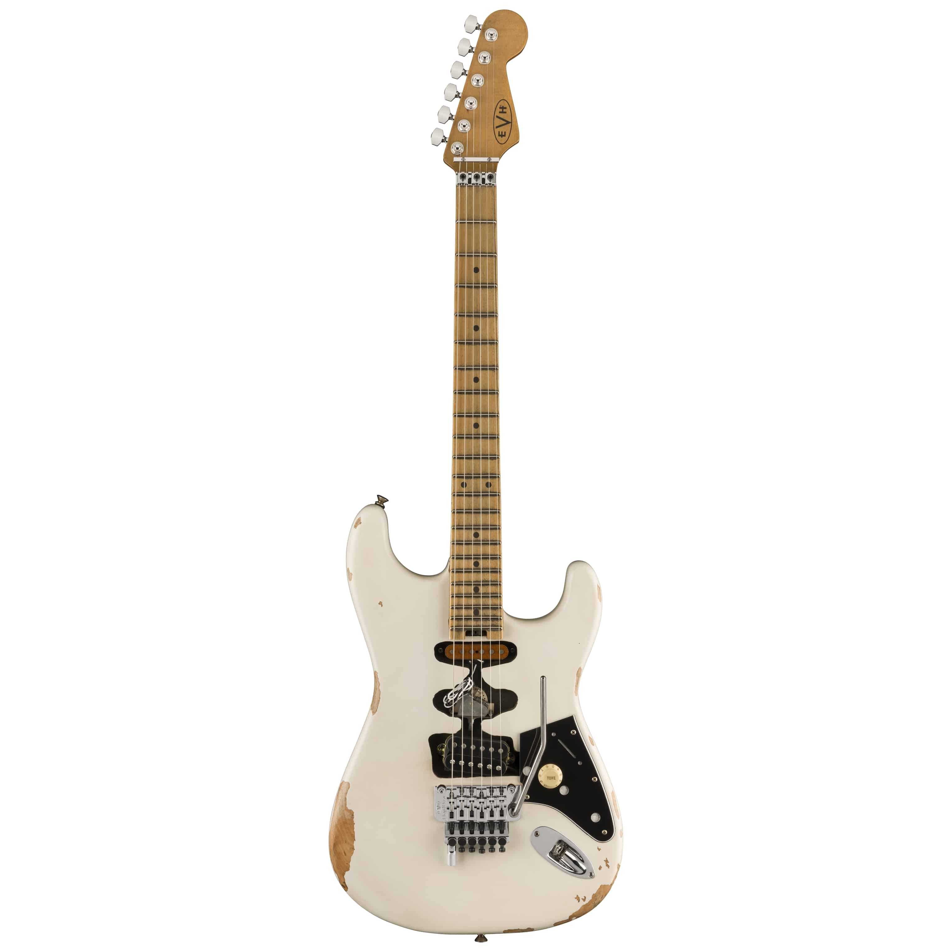 EVH Frankenstein Series Relic White 1