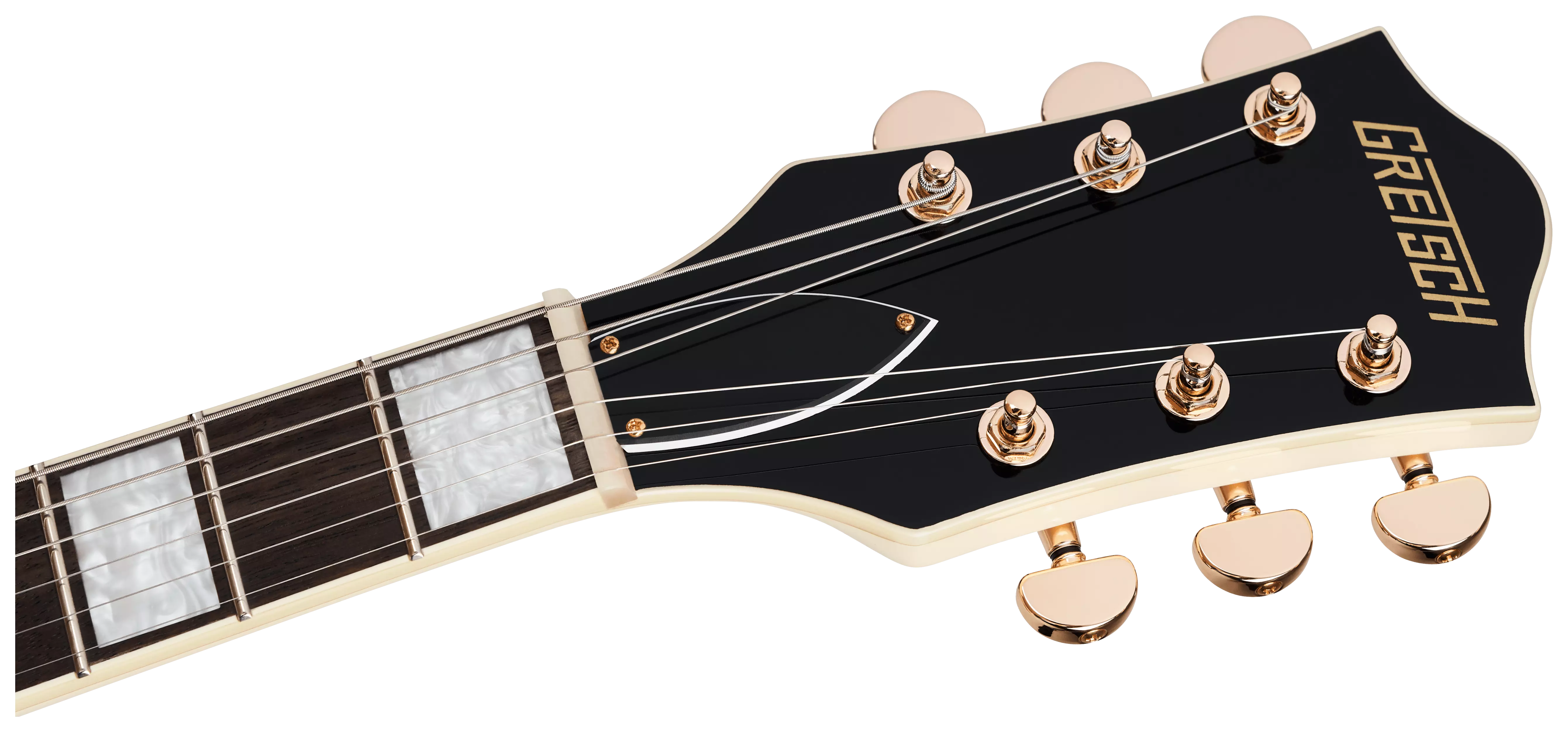 Gretsch LTD G2420TG Streamliner Hollow Body with Bigsby LRL Vintage White 5