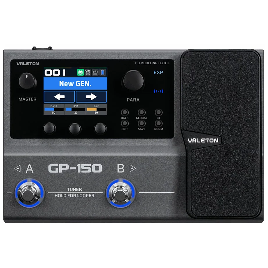 Valeton GP-150 Multi-Effects Processor & IR Loader 1