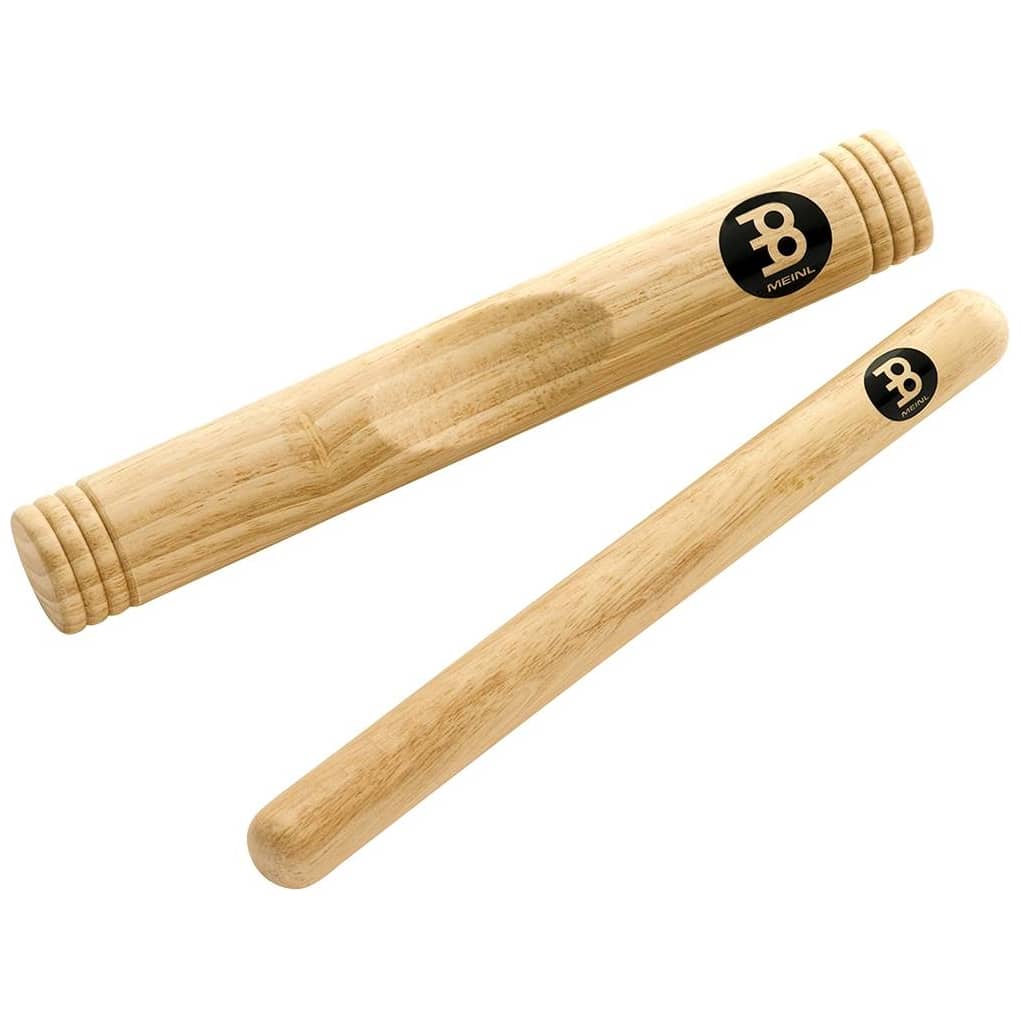 Meinl Percussion CL2HW - Wood Claves African, Solid Hardwood 