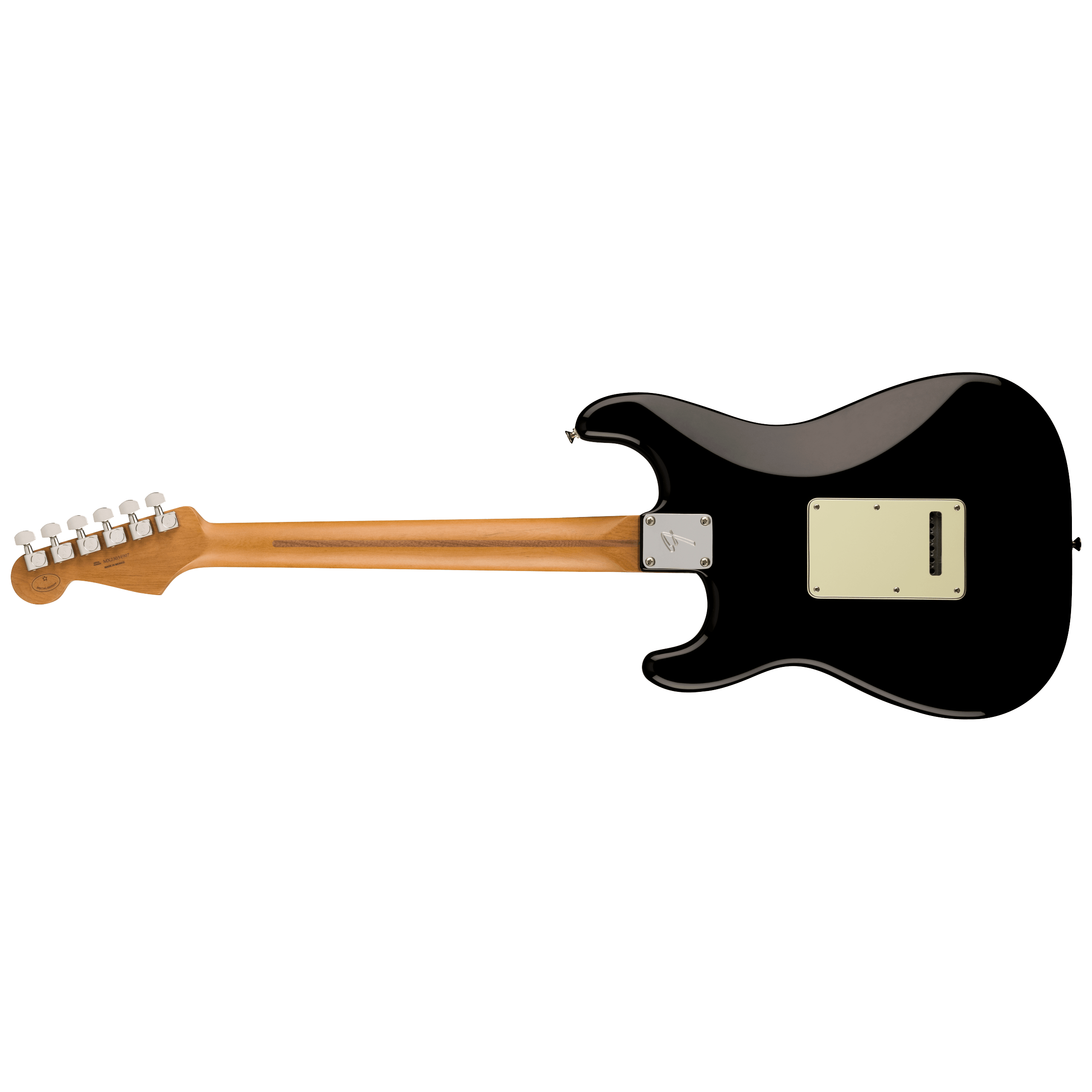 Fender LTD Player Stratocaster PF RST MN BLK 3