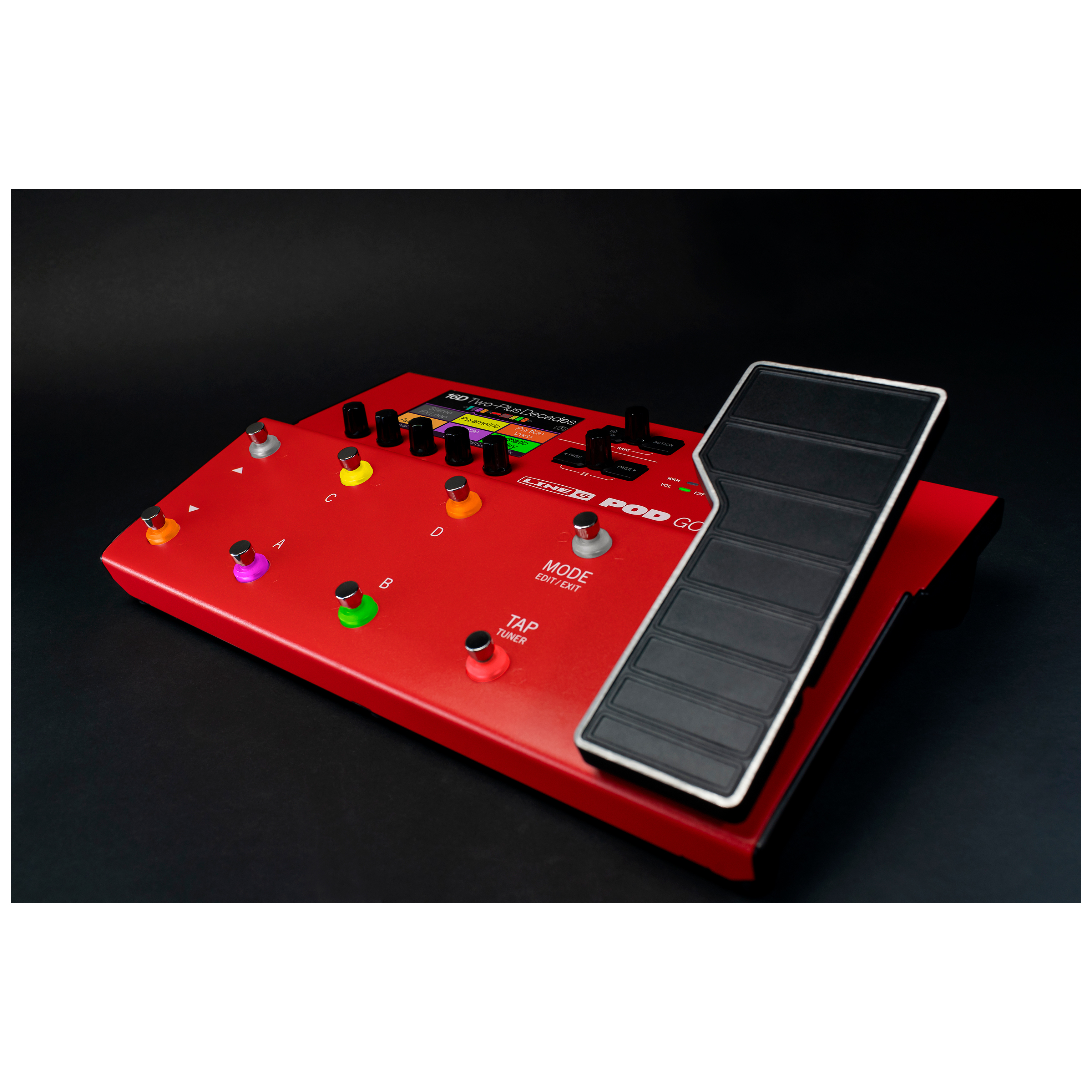 Line 6 POD GO Limited Edition Red 7