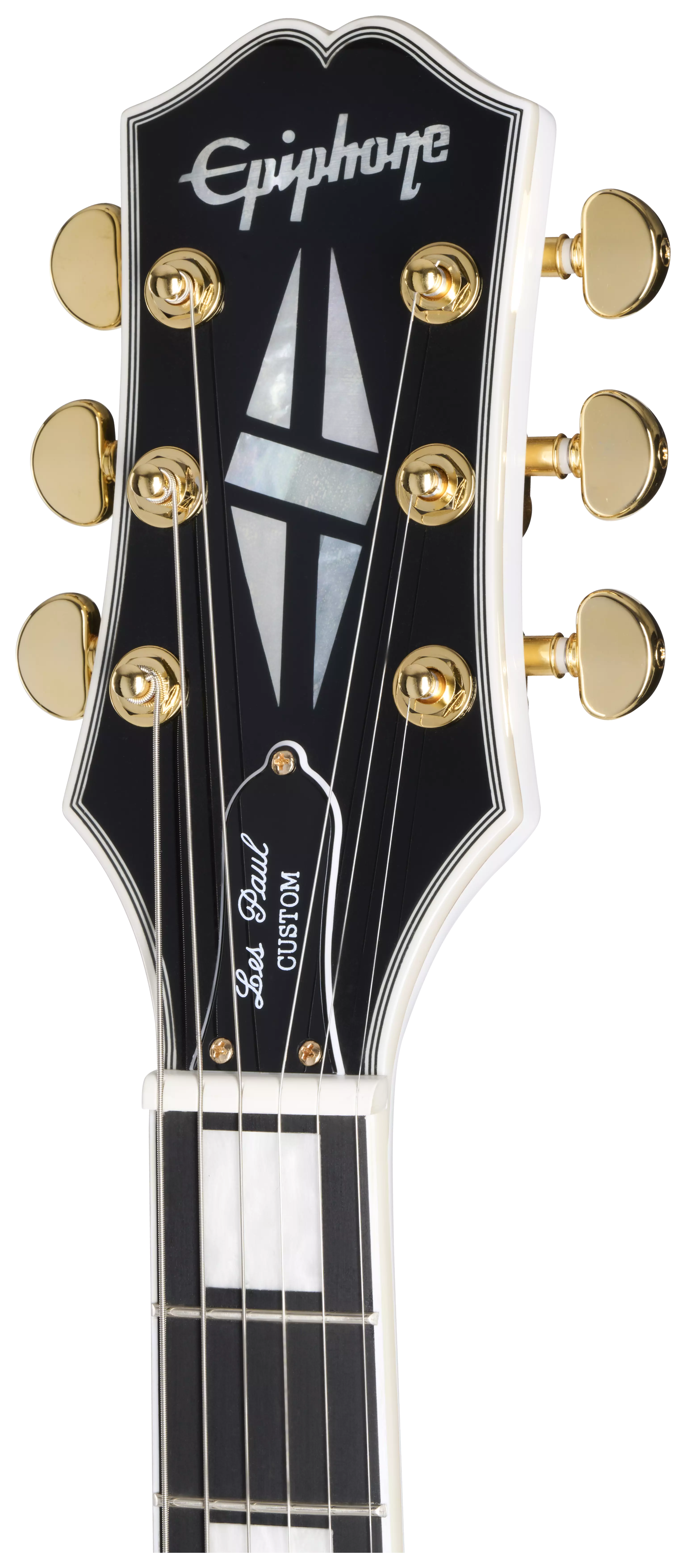 Epiphone Les Paul Custom Alpine White 5