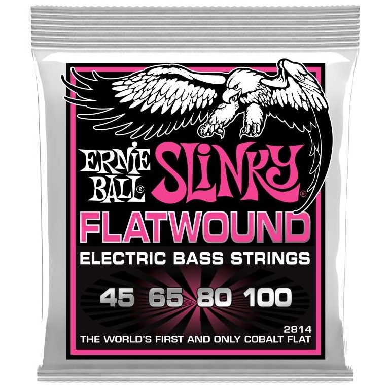 Ernie Ball 2814 - Slinky Flatwound - Bass