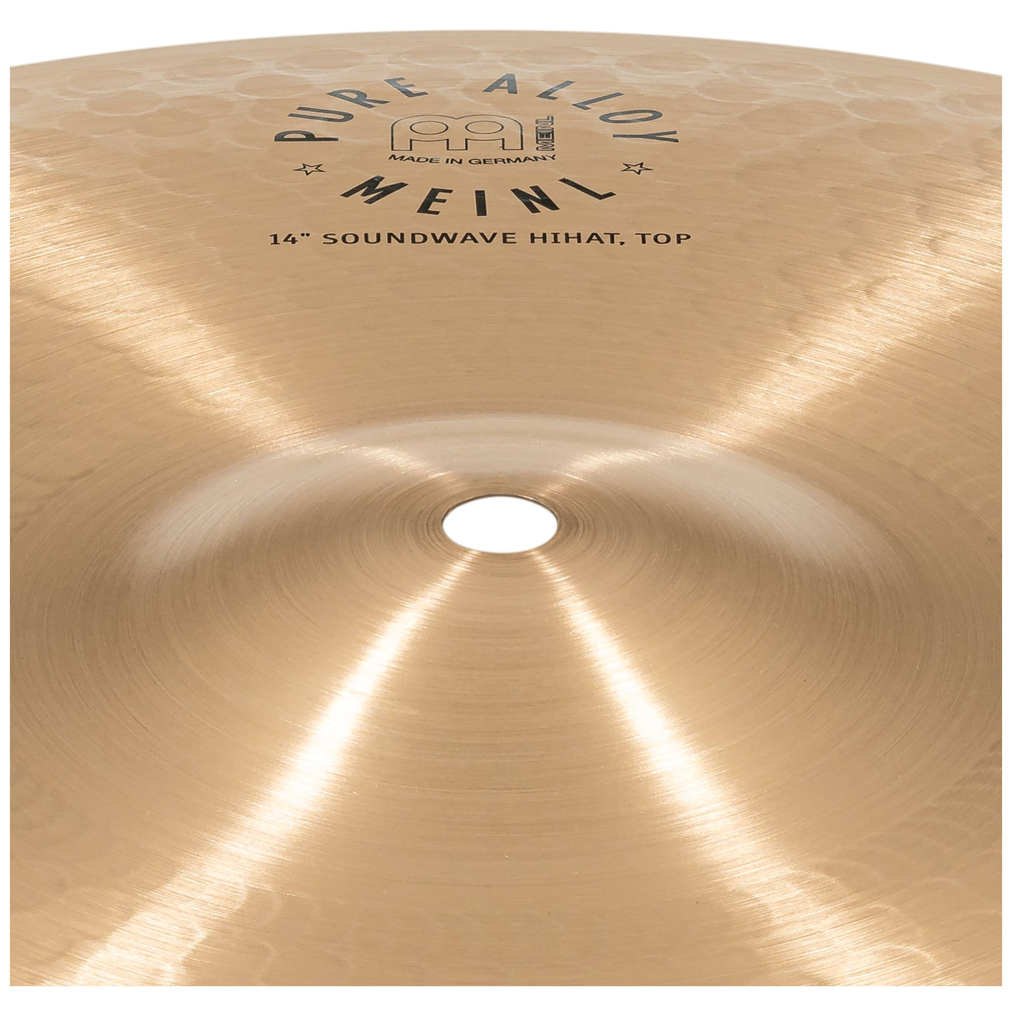Meinl Cymbals PA14SWH - 14" Pure Alloy Soundwave Hihat 7