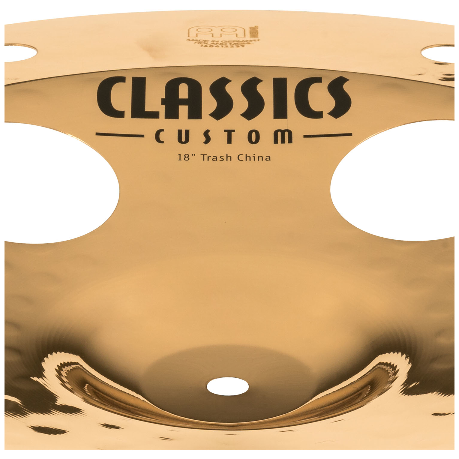 Meinl Cymbals CC18TRCH-B Classics Custom Brilliant Trash China - 18 Zoll 10007510-4