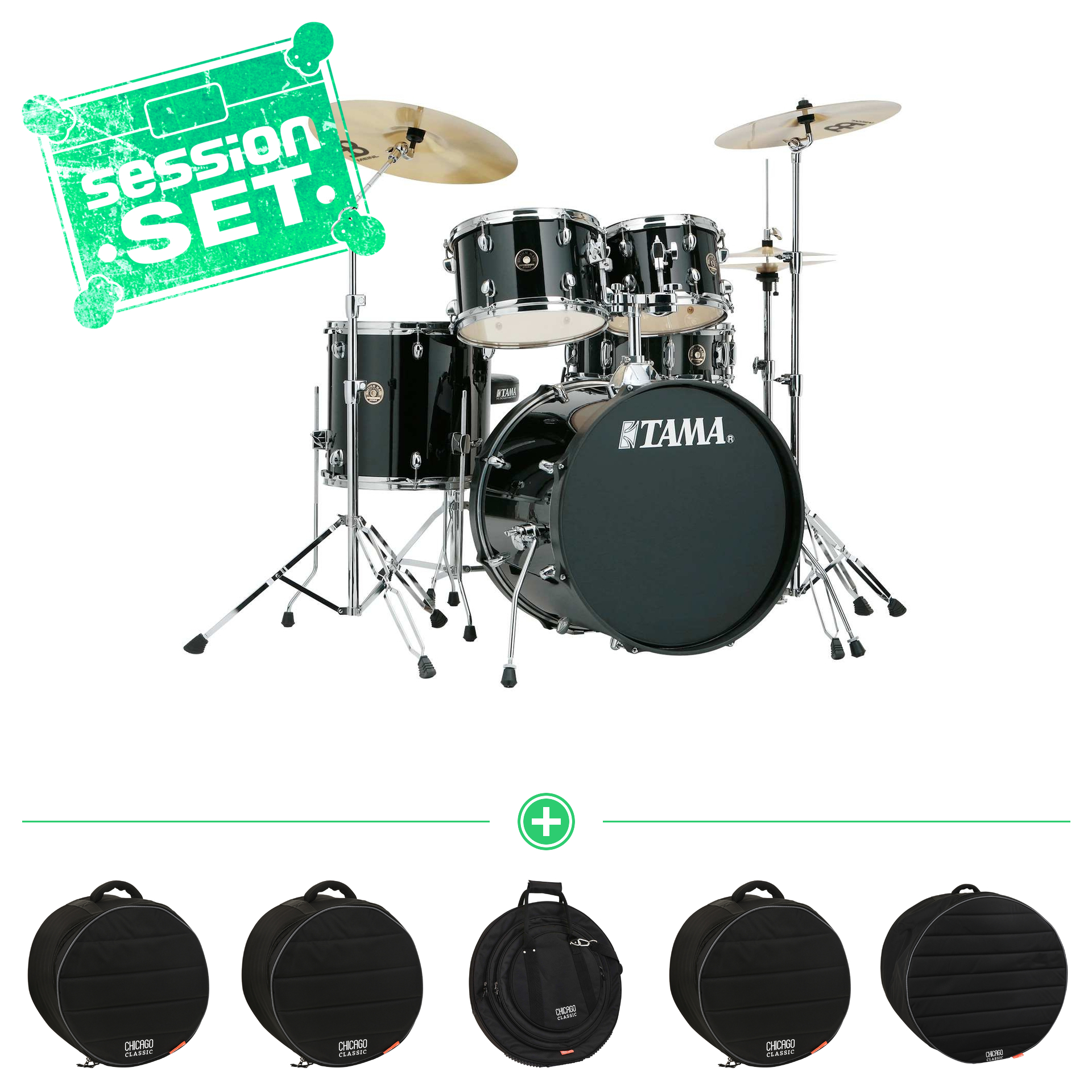 Tama RM50YH6-BK - Rhythm Mate - Black   - SESSION SET