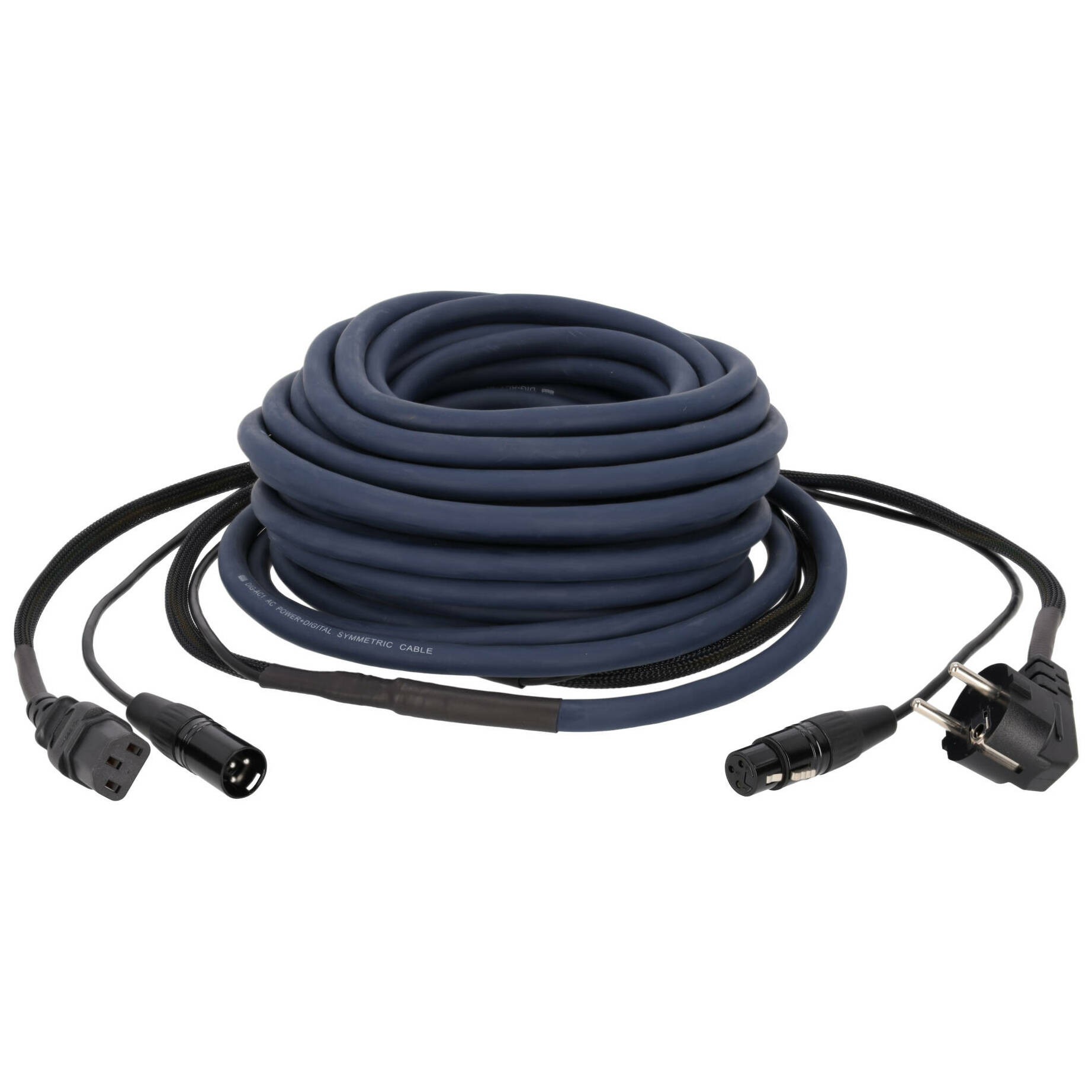 DAP FP0815 Schuko-IEC XLR Strom-/Signalkabel 15 Meter 1