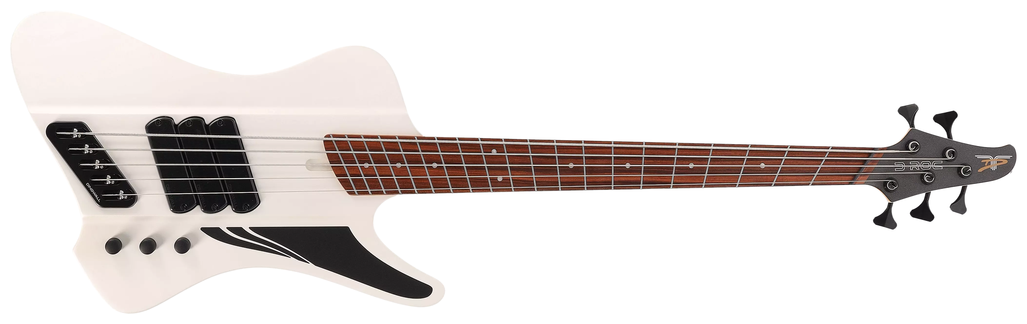 Dingwall LTD D-Roc 5-String Ducati White 1