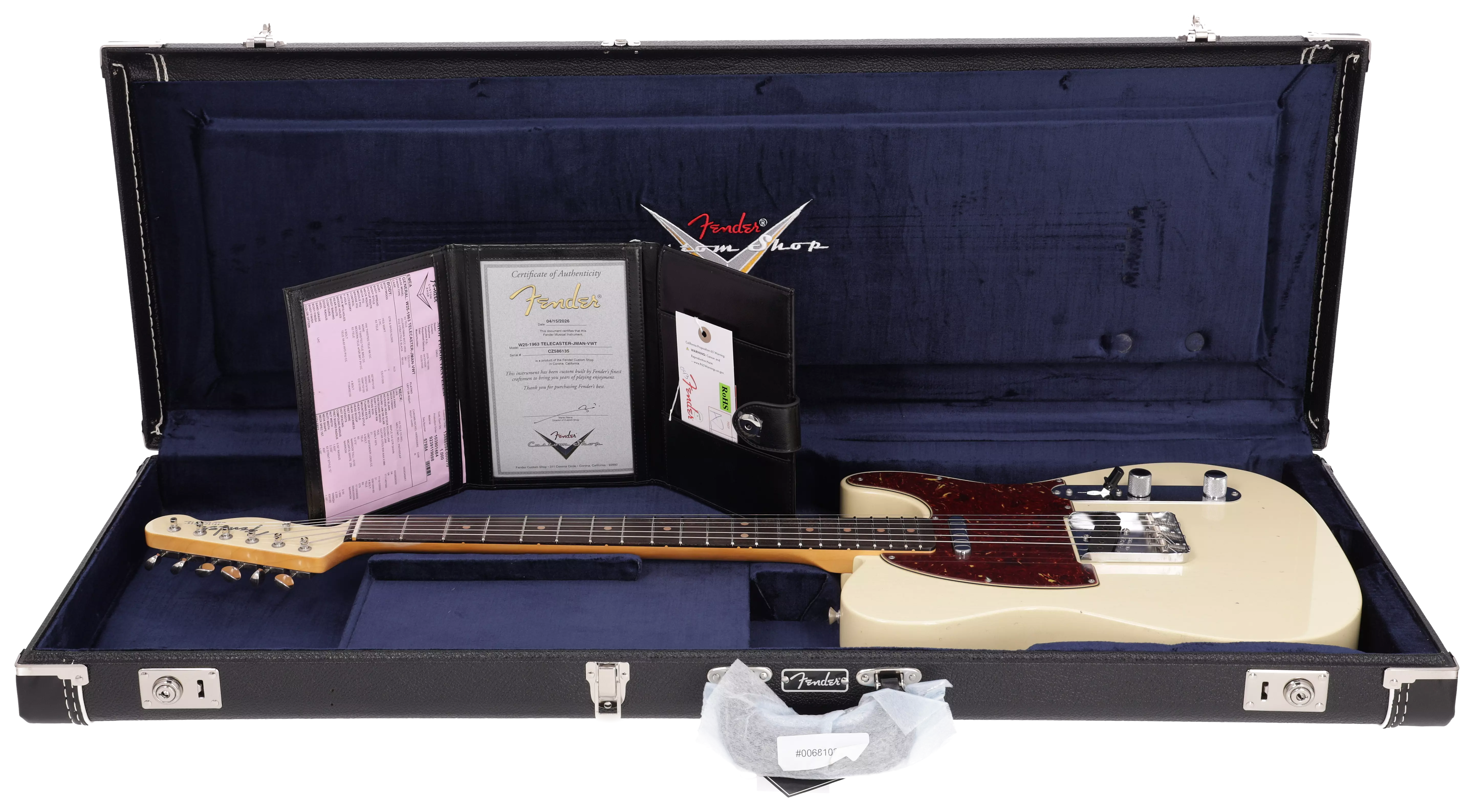 Fender Custom Shop 1963 Telecaster JRN VWT #1 17