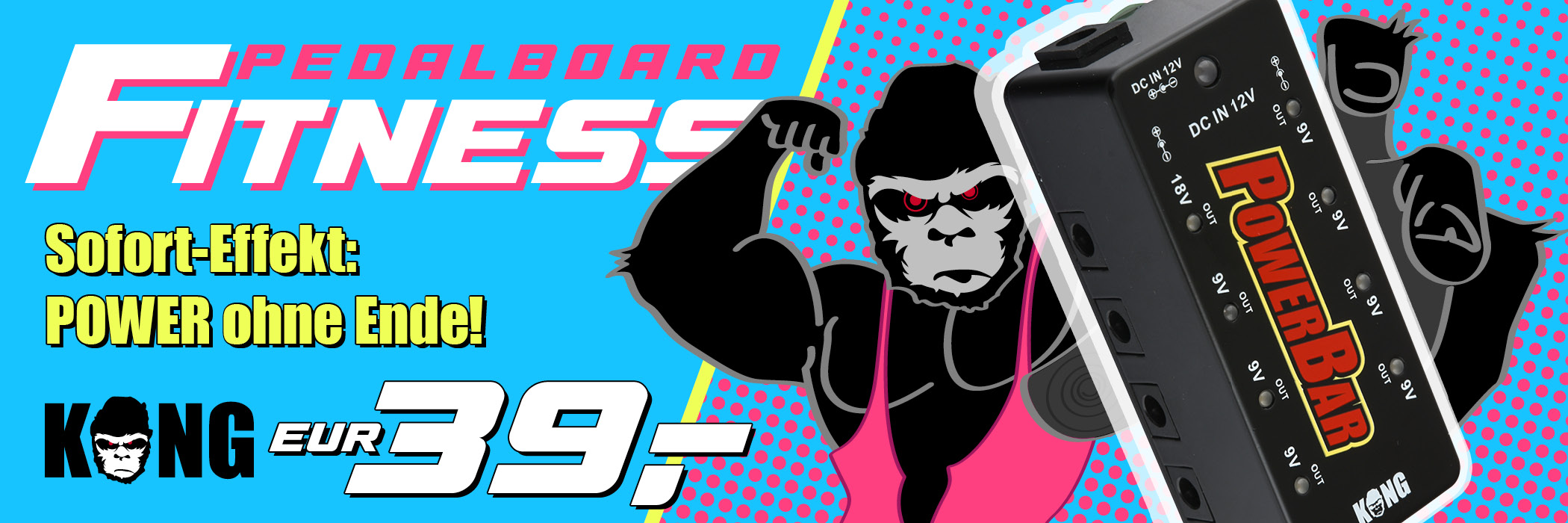Banner für Kong PowerBar Netzteil