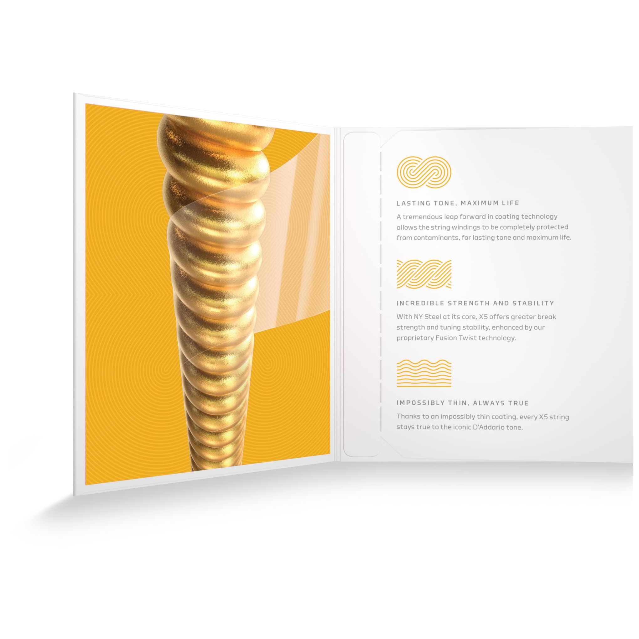 Image of D’addario xsabr1256  xs 80 20 acoustic bronze light top med ium bottom 12000053 2