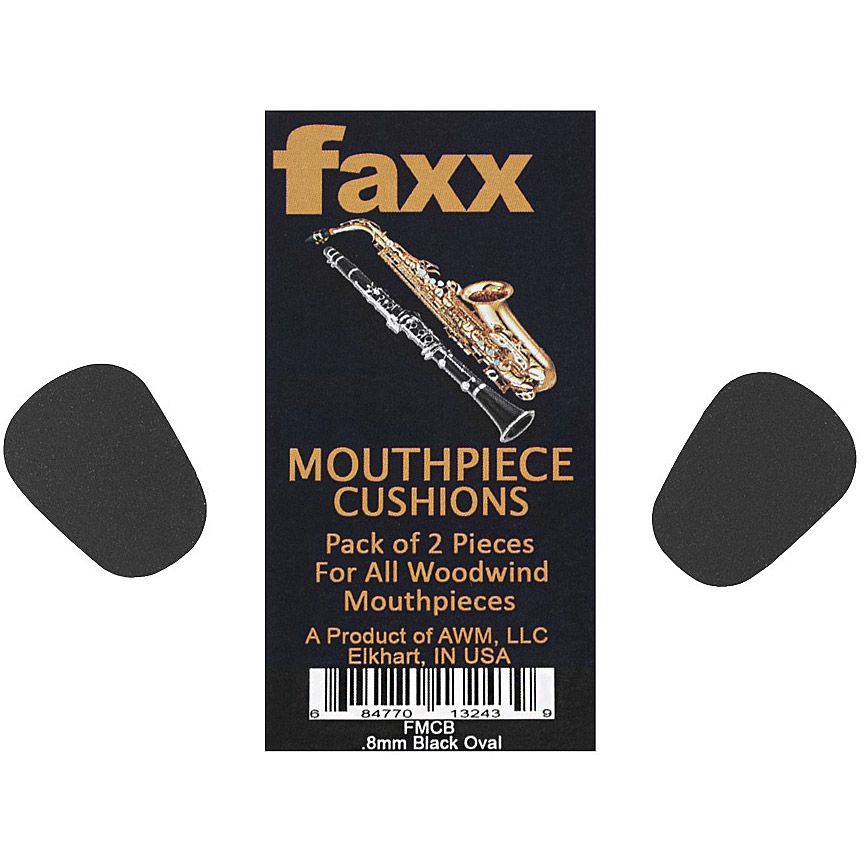  Mouthpiece Cushion black oval
