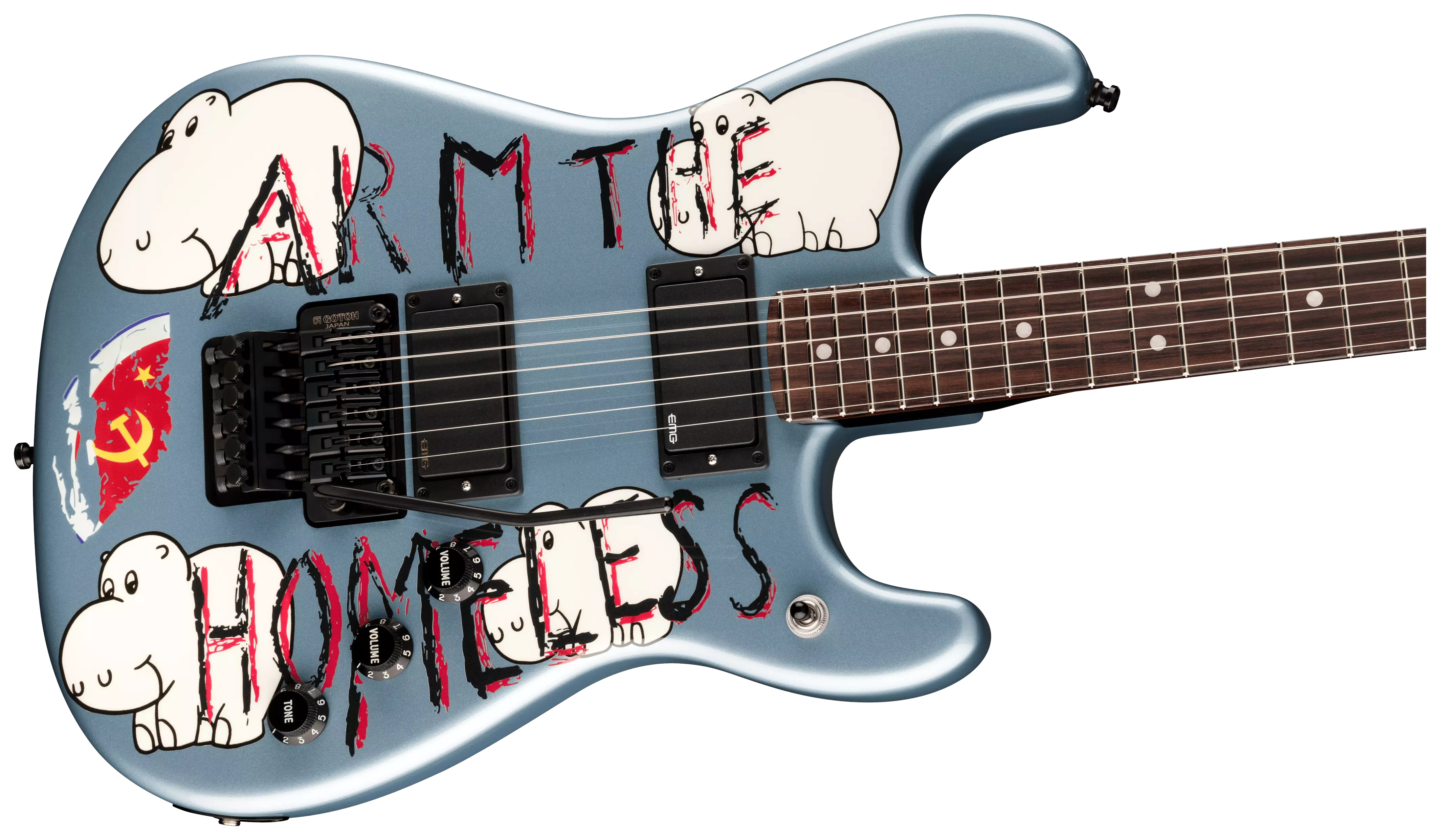 Fender LTD Tom Morello Arm The Homeless RW IBM 1