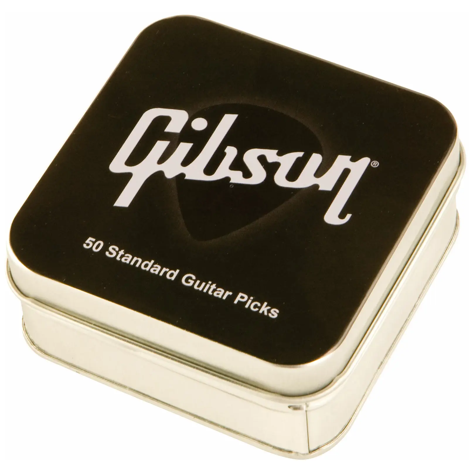 Gibson APRGG50-74T Pick Tin 50 Standard Picks Thin