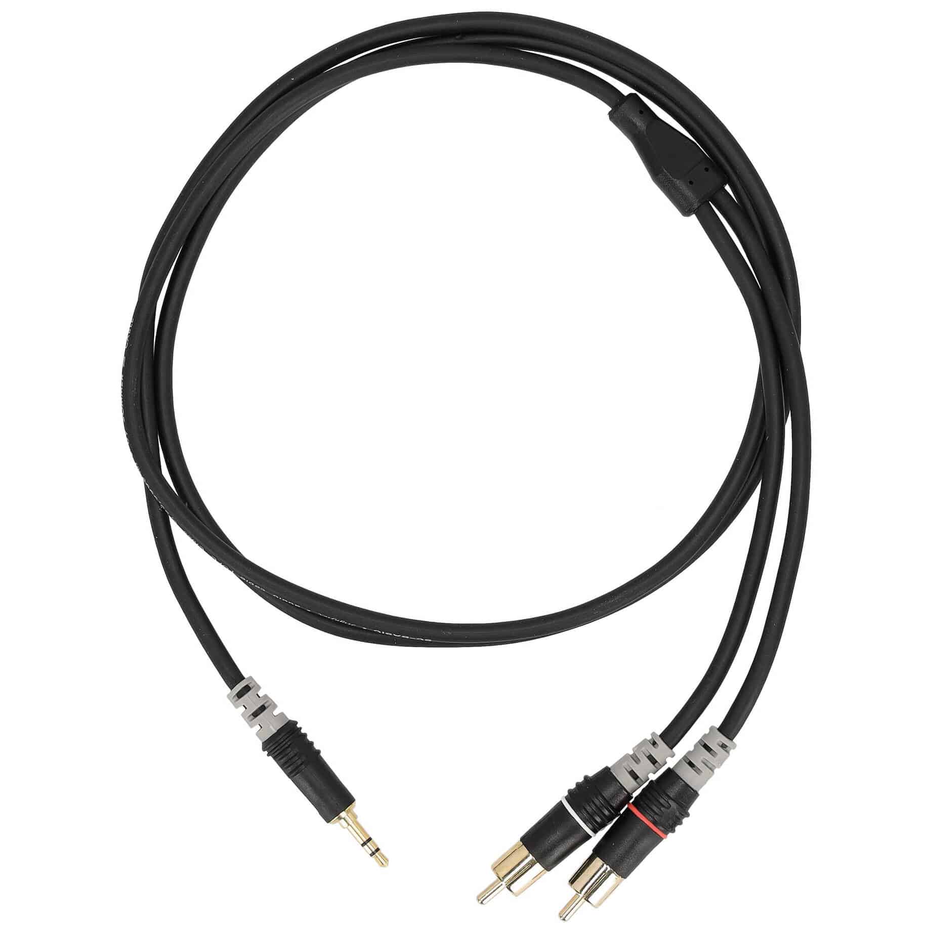 Sommer Cable HBA-3SC2-0150l Stereo Mini-Klinke auf 2 x Cinch 1,5 mtr.