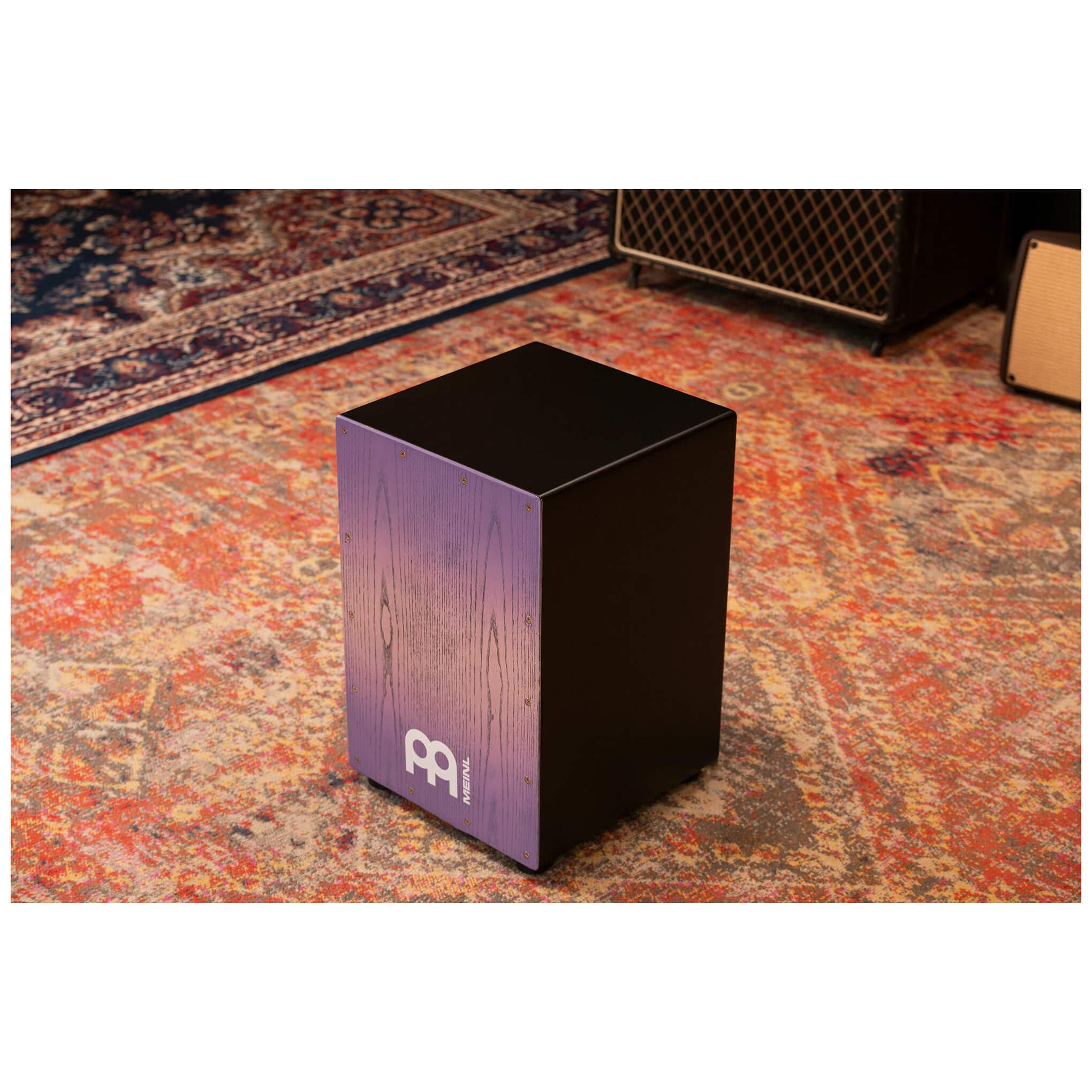 Meinl Percussion MCAJ100BK-LPF - Headliner® Series Snare Cajon, Lilac Purple Fade  7