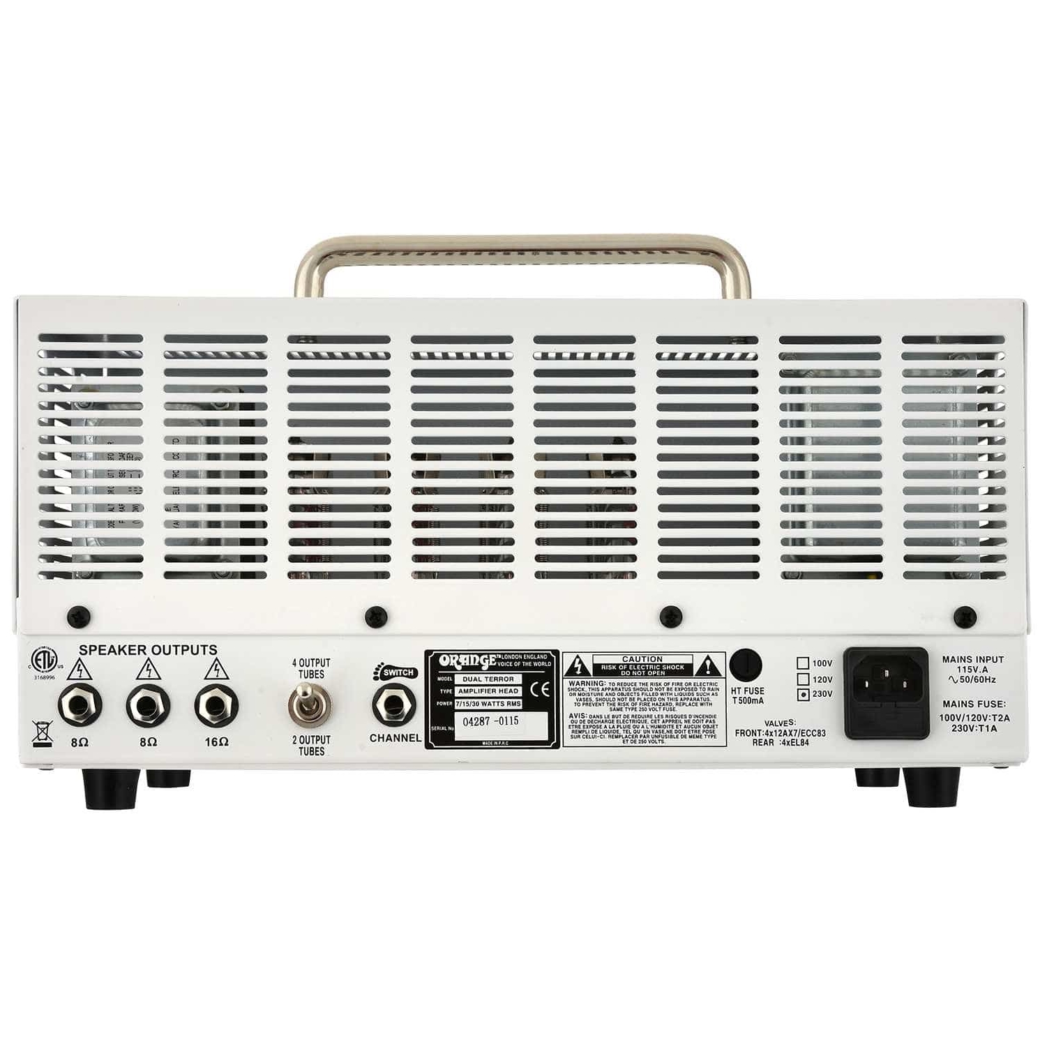 Orange - Orange Dual Terror 30 Watt Röhren Topteil - 3