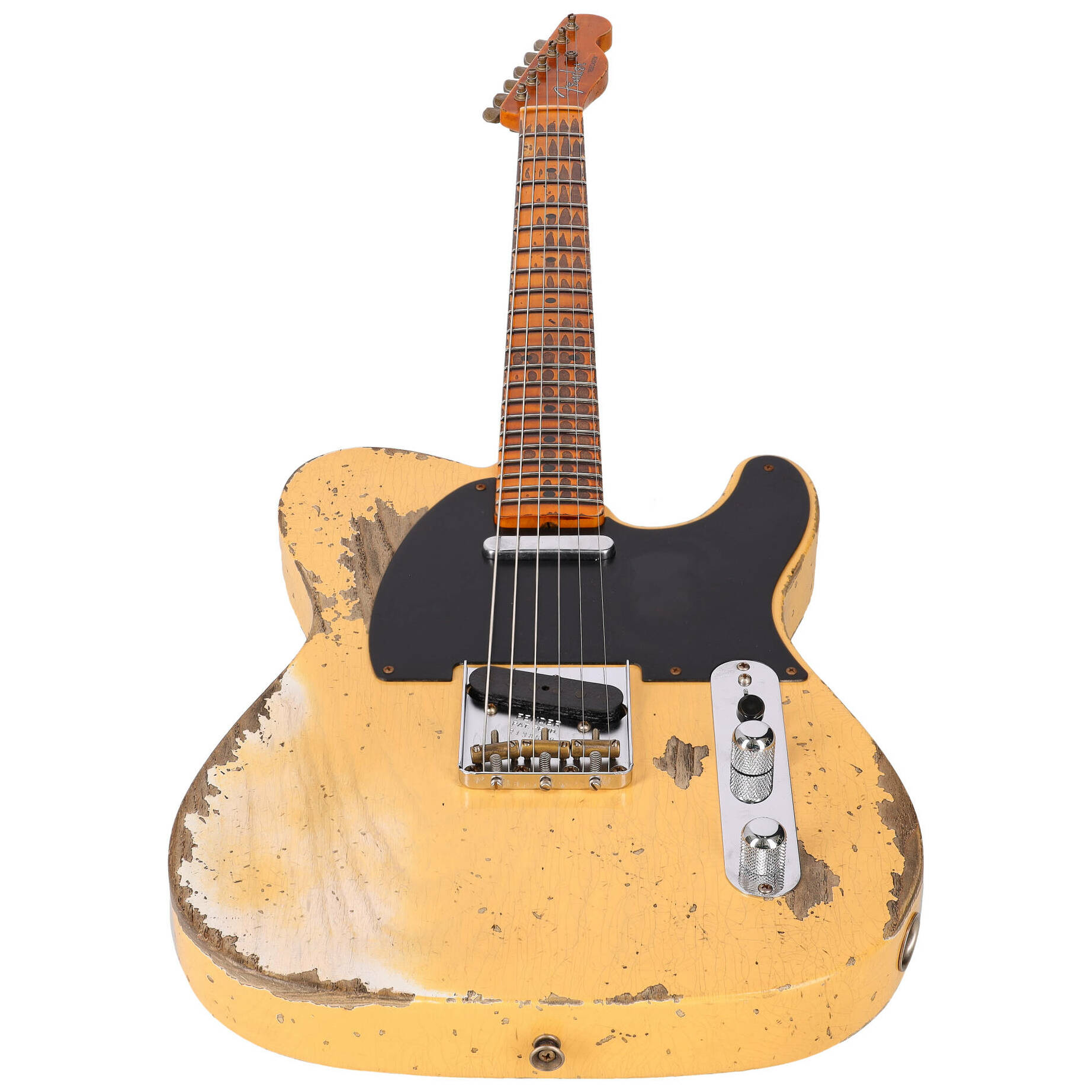 Fender LTD Custom Shop 53 Telecaster Super Heavy Relic Aged Nocaster Blonde #1 3