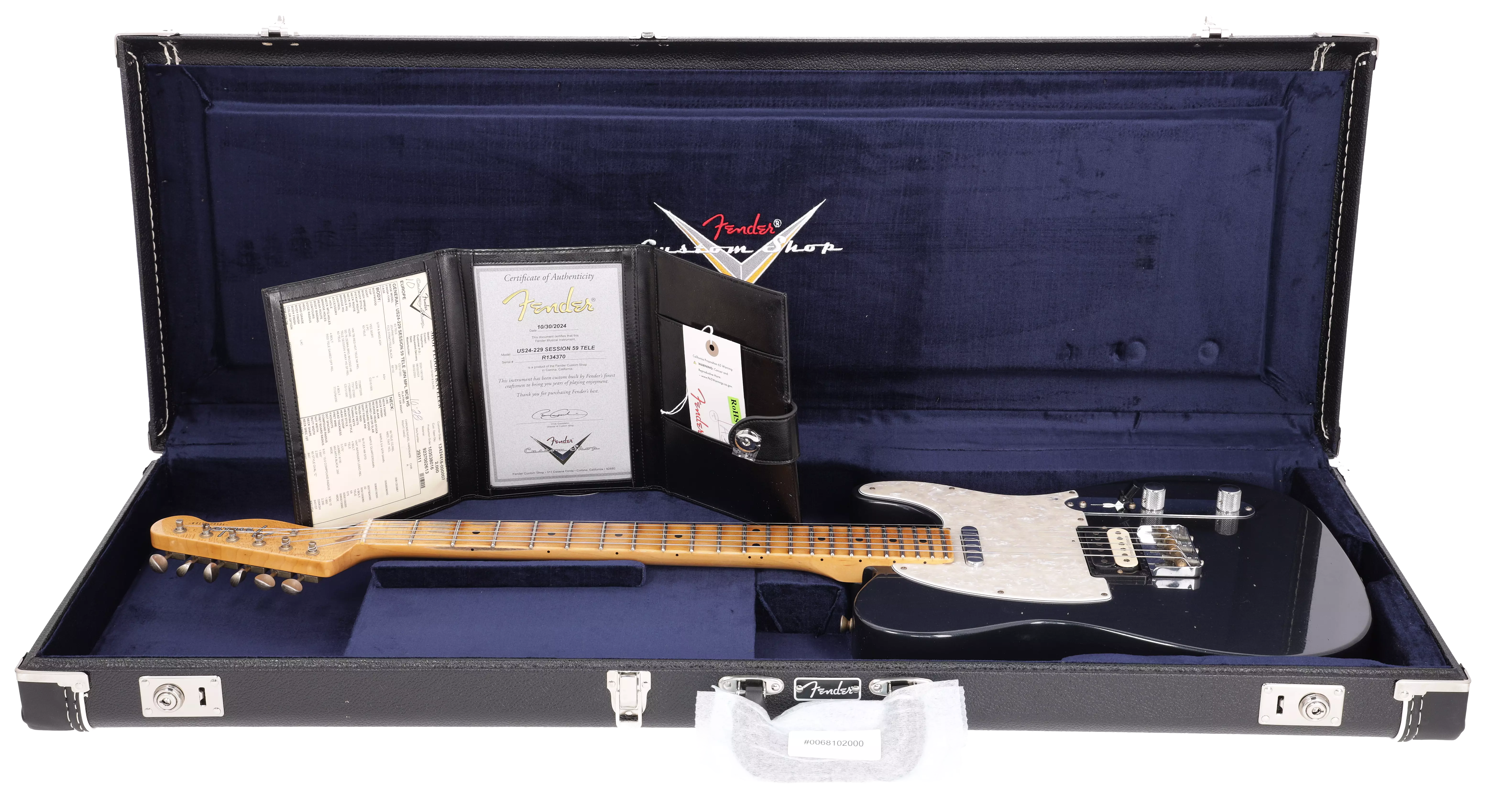 Fender Custom Shop 1959 Hot Rod Tele HS JRN ASH MN MCB Dealer Select #3 17