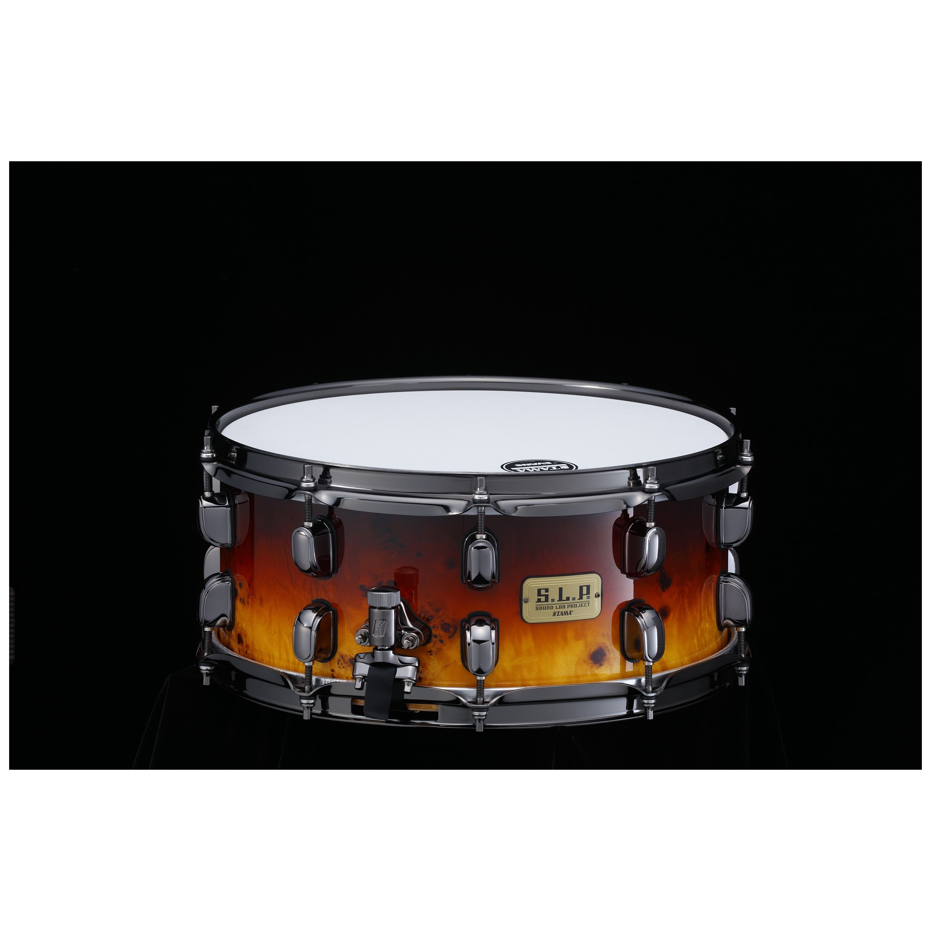 Tama LGK146-ASF Sound Lab Project Limited G-Kapur Snare Drum - 14" x 6" Amber Sunset Fade/Chrom HW 1