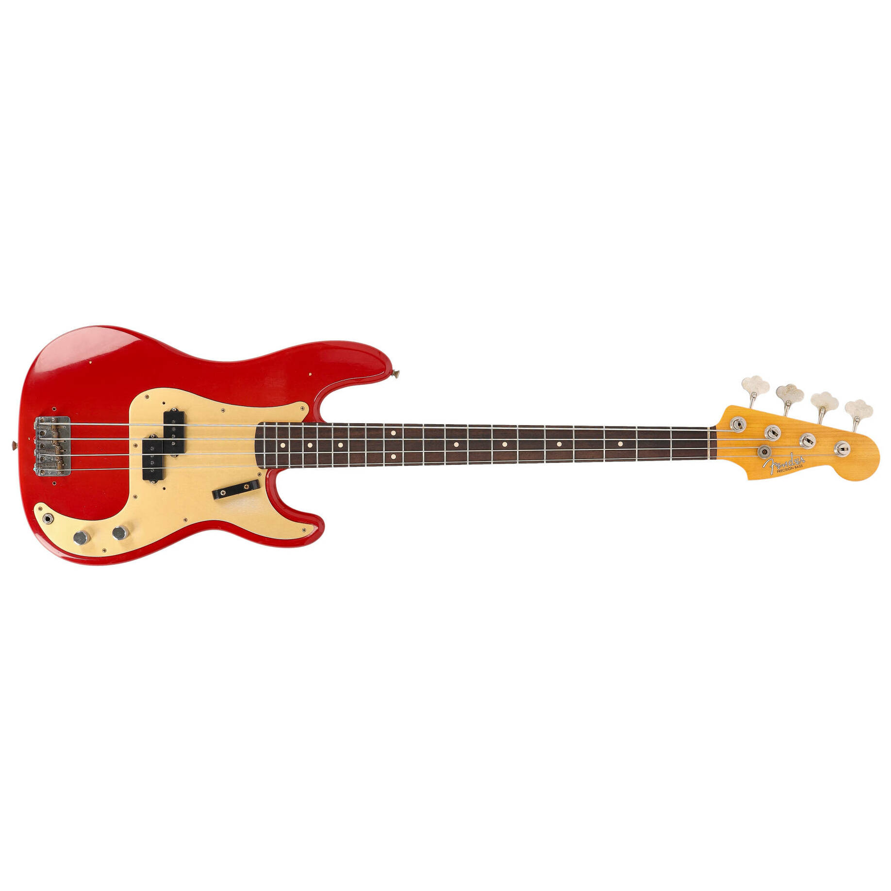 Fender Custom Shop Limited Edition '59 Precision Bass Journeyman Relic RW Aged Dakota Red 1