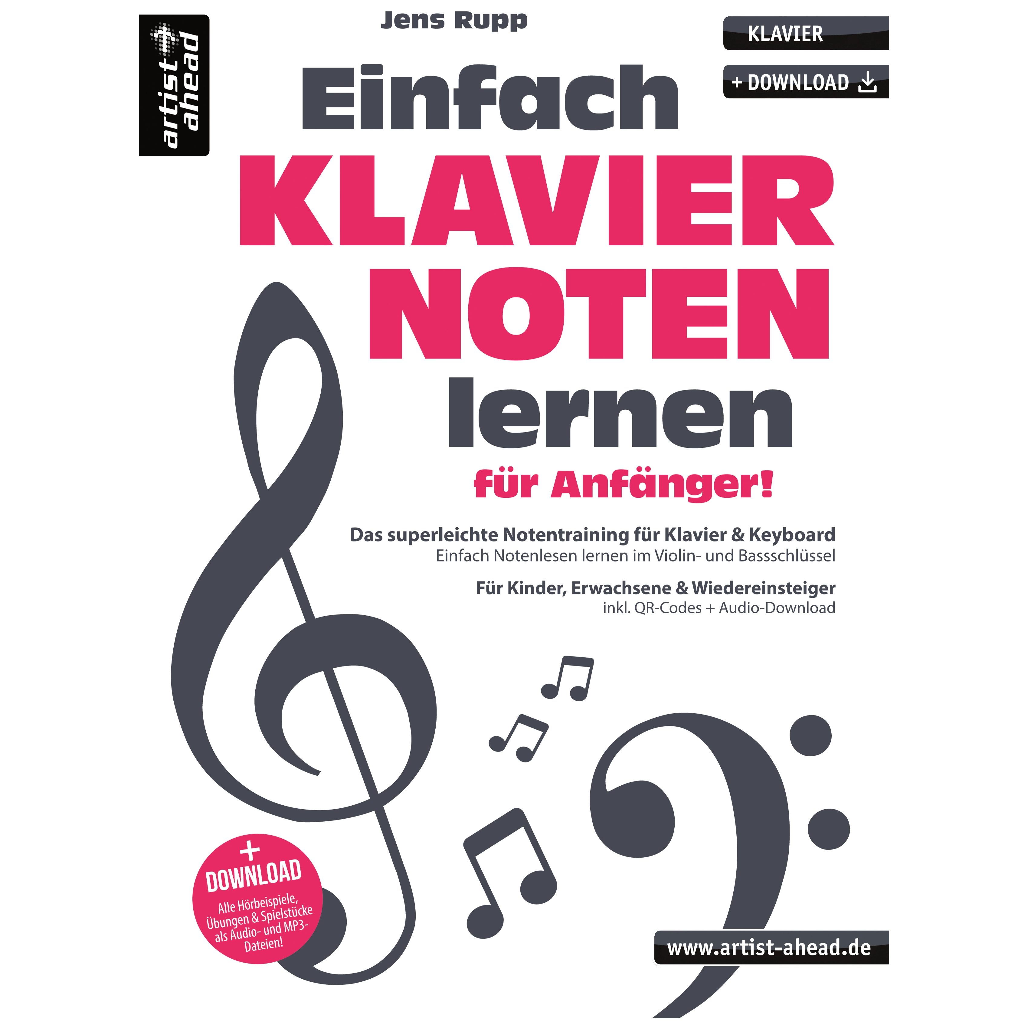Artist Ahead Einfach Klaviernoten lernen für Anfänger!