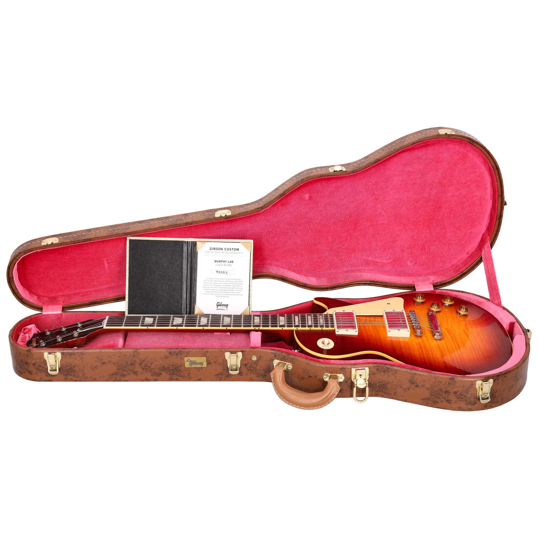 Gibson 1959 Les Paul Standard Iced Tea Burst Light Aged Murphy Lab Session Select #1 20