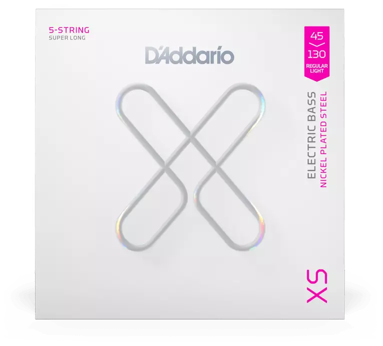 D’Addario XSB45130SL Bass Regular Light Super Long Scale 5-String 45-130 1