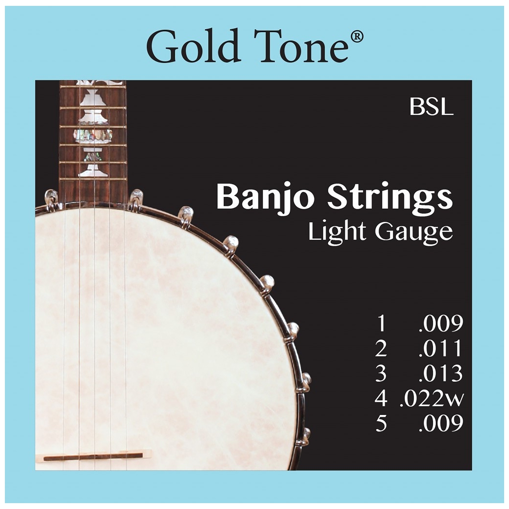 Gold Tone BSL Banjo Saiten | 009-022w-009