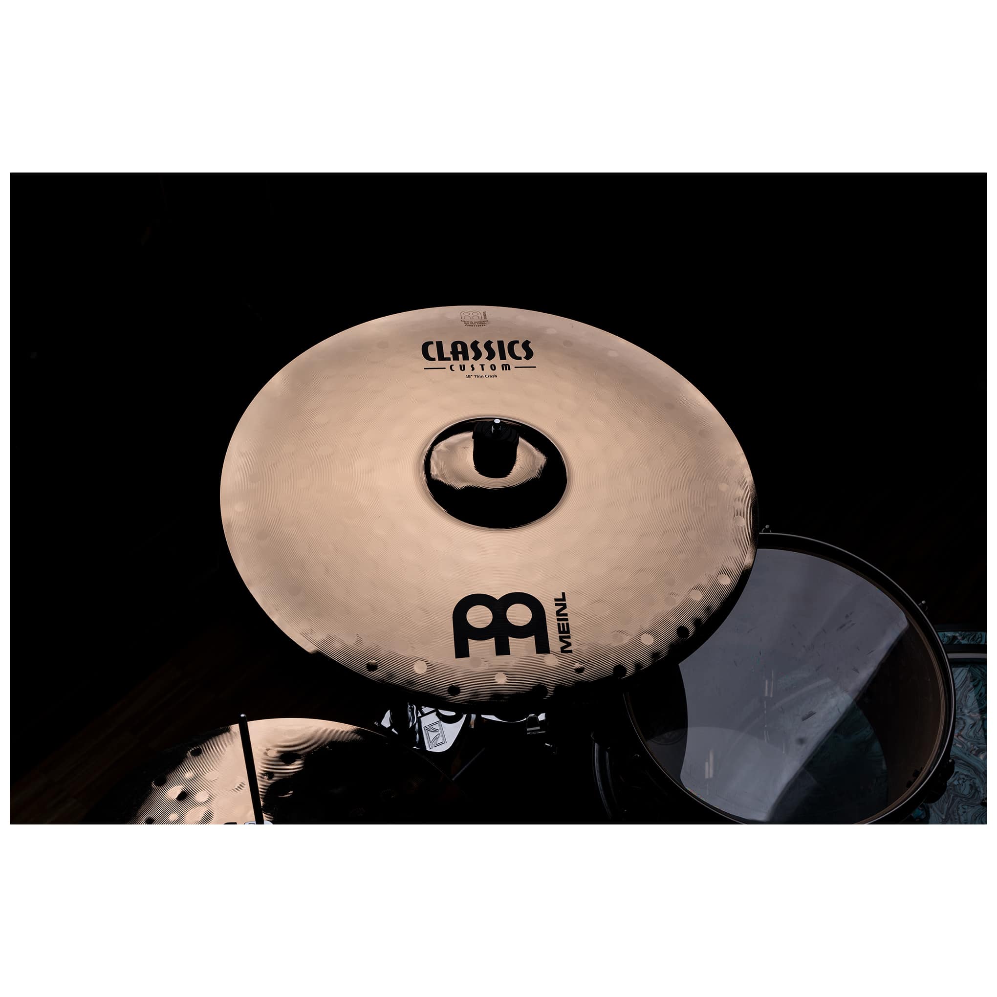 Meinl Cymbals CC18TC-B - 18" Classics Custom Brilliant Thin Crash 8