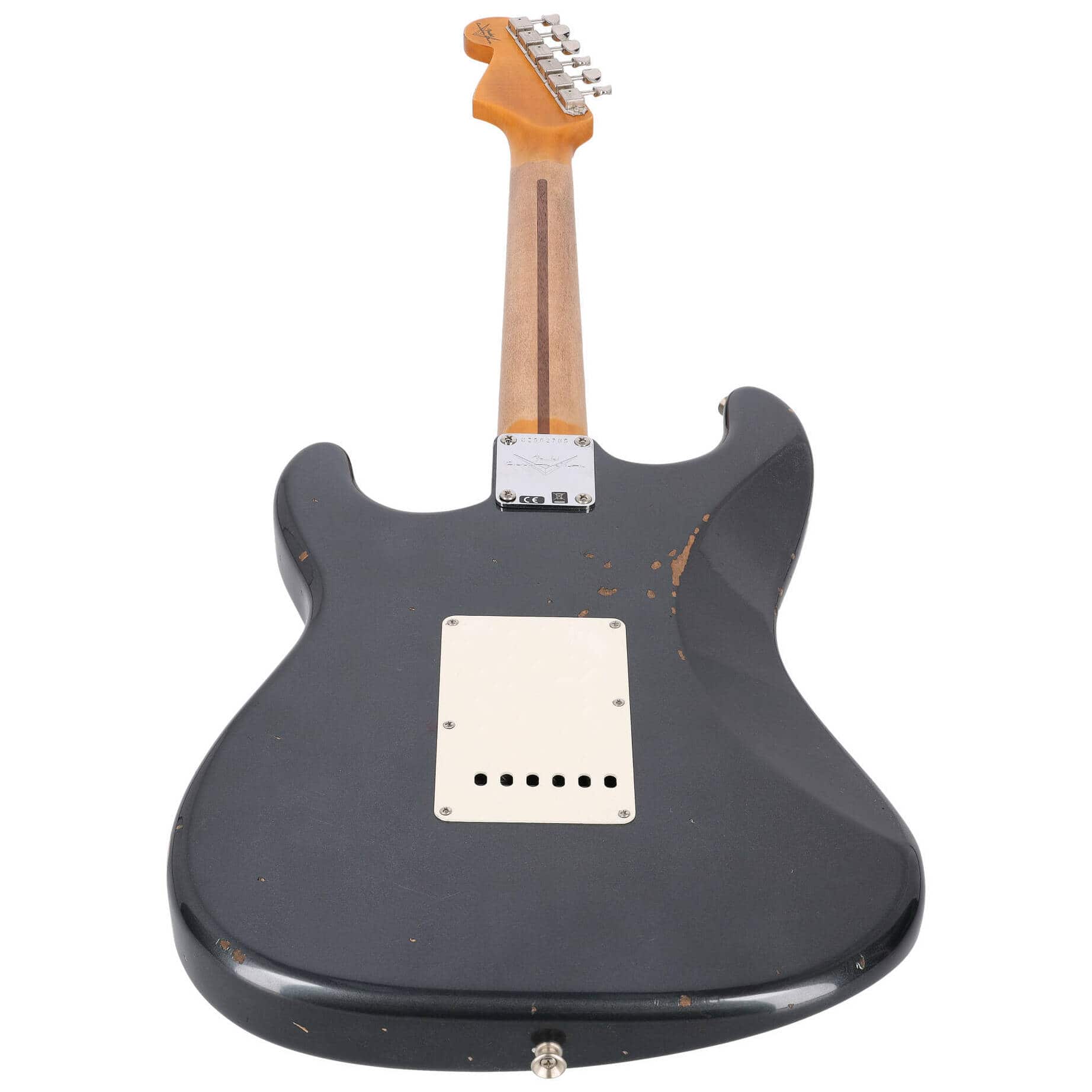 Fender Custom Shop 1963 Stratocaster Relic Aged Black Metallic 8