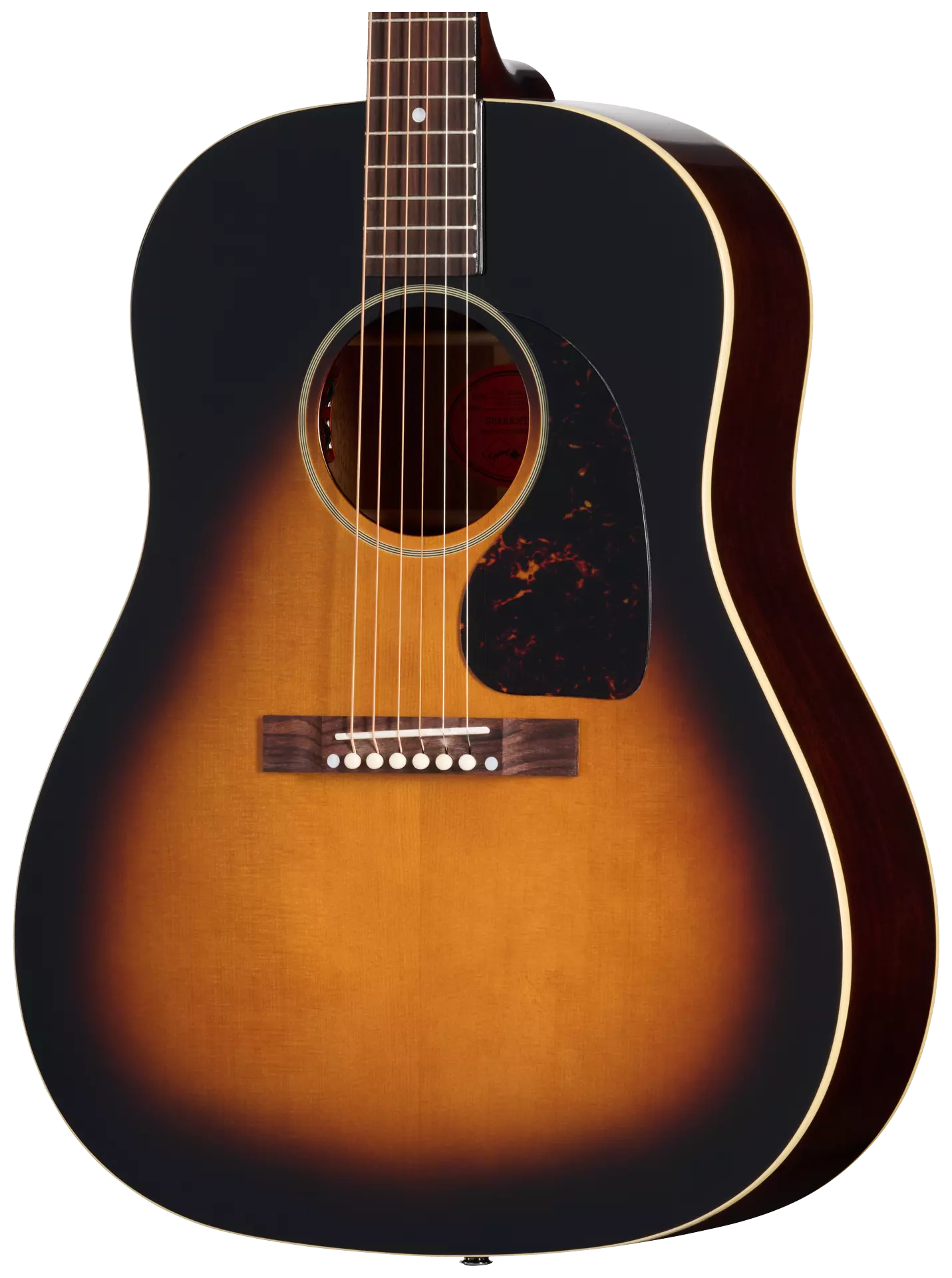 Epiphone 1942 Banner J-45 Reissue Vintage Sunburst 5