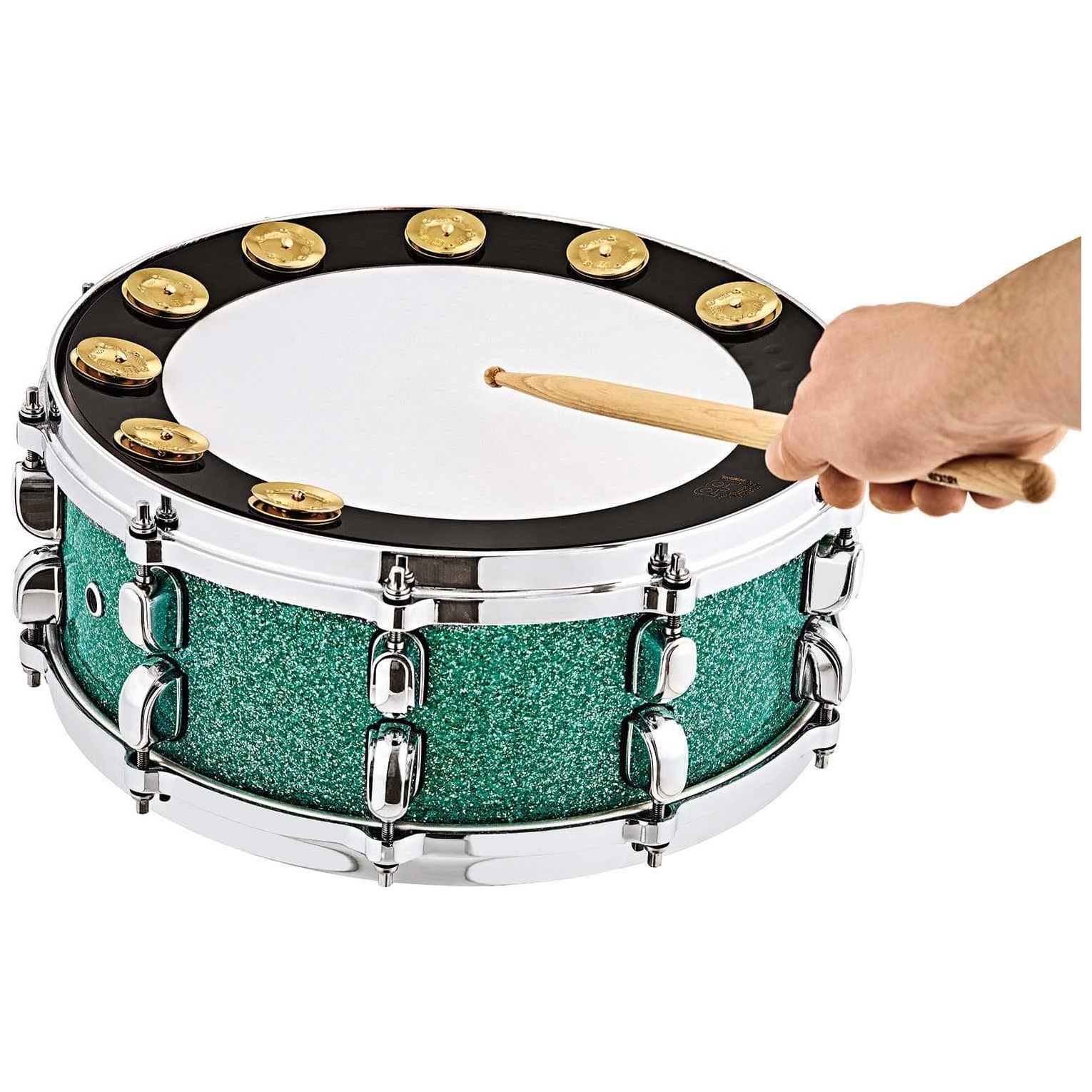 Meinl Cymbals - Meinl Cymbals BBP14 - 14 Backbeat Pro Tambourine - 1