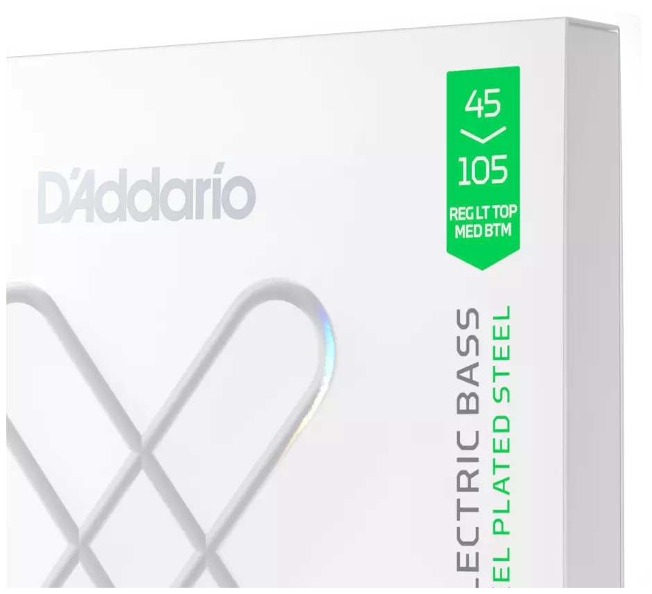 D’Addario XSB45105 Bass Regular Light Top Medium Long Scale 45-105 3