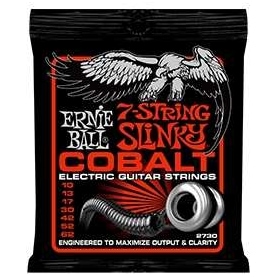 Ernie Ball 2730 - Cobalt 7-String Skinny Top Slinky | 010-062