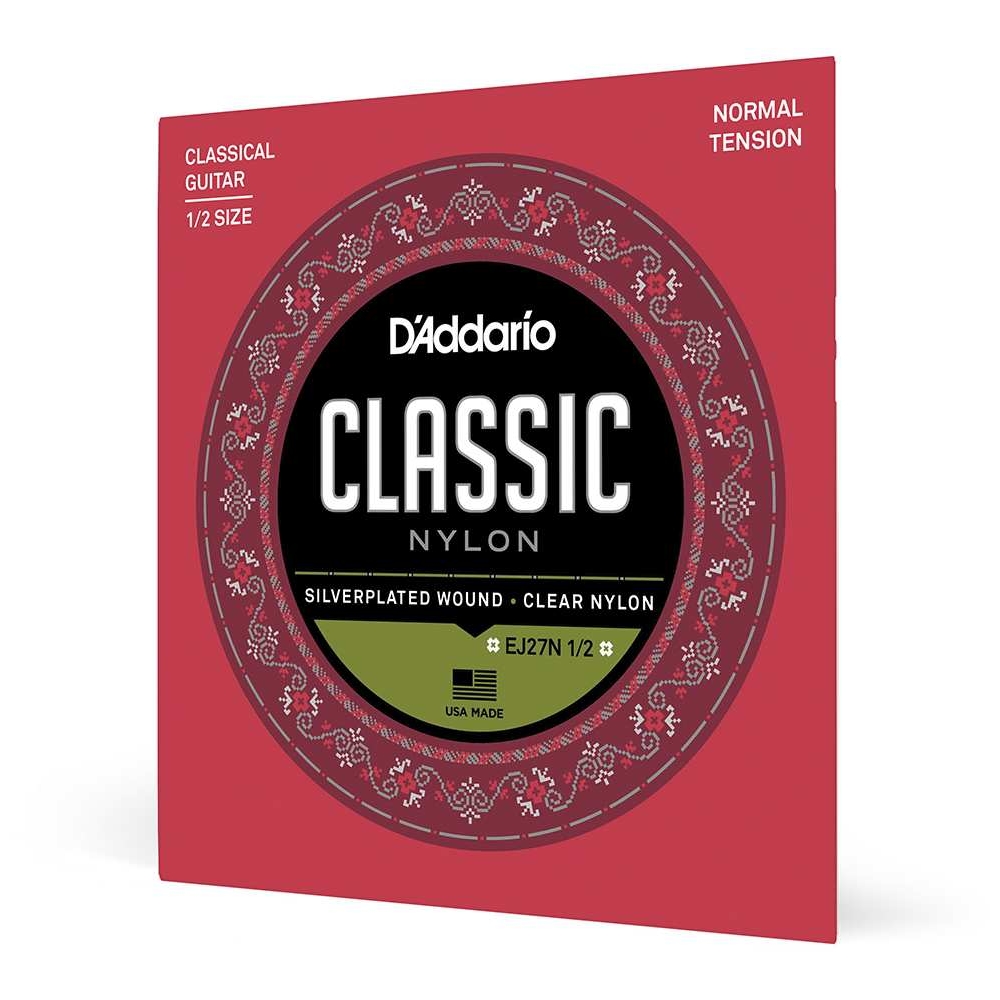 D’Addario - D’Addario EJ27N 1 2 - Student Classical Nylon - Normal Tension 029-045 - 3
