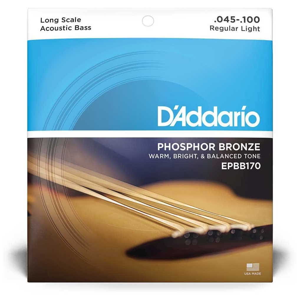 D’Addario - D’Addario EPBB170 - Acoustic Bass Phospor Bronze, Long Scale 45-100 - 2