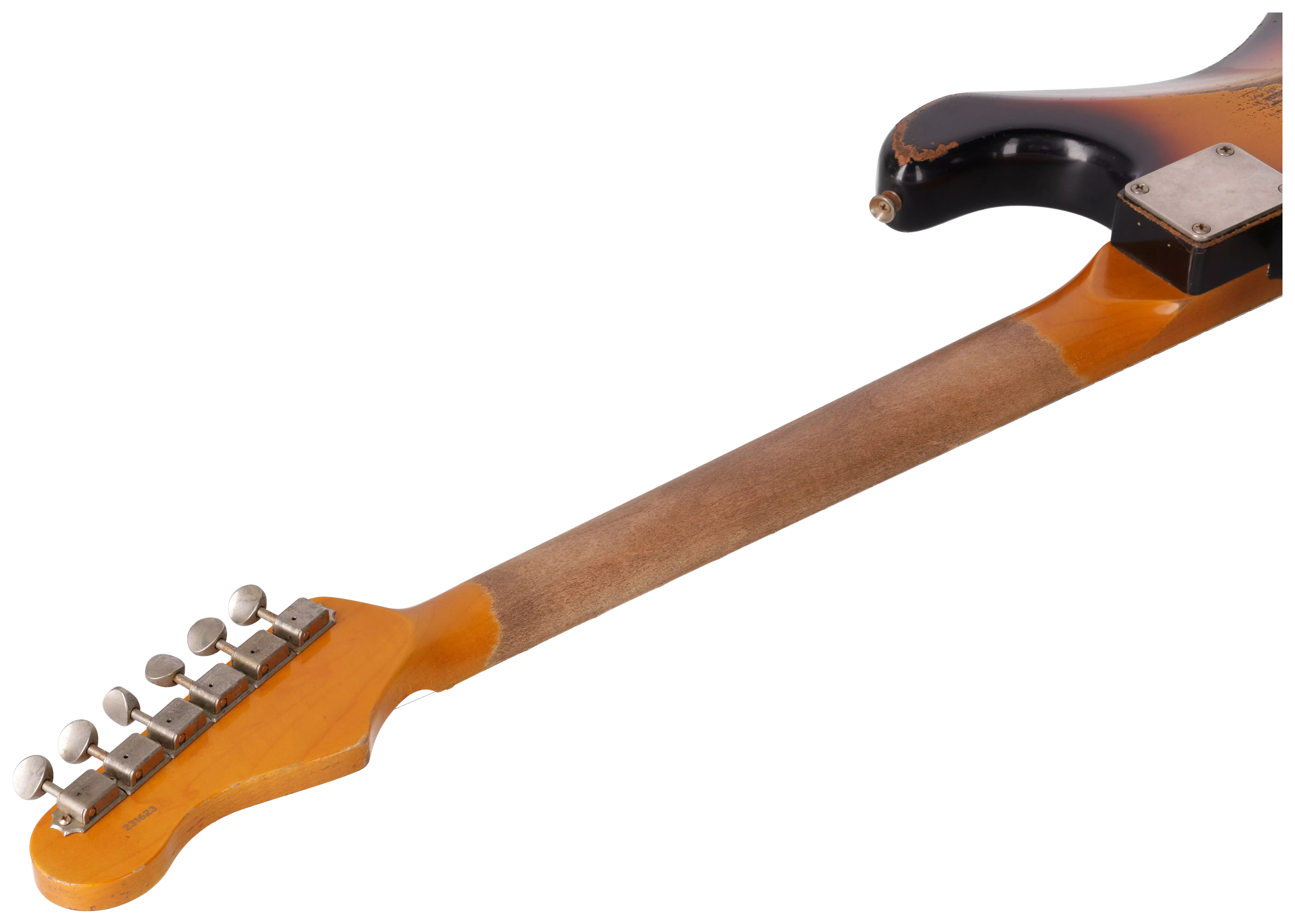 Rock N Roll Relics Blackmore Model HSS 3TS Heavy Aged #3 14