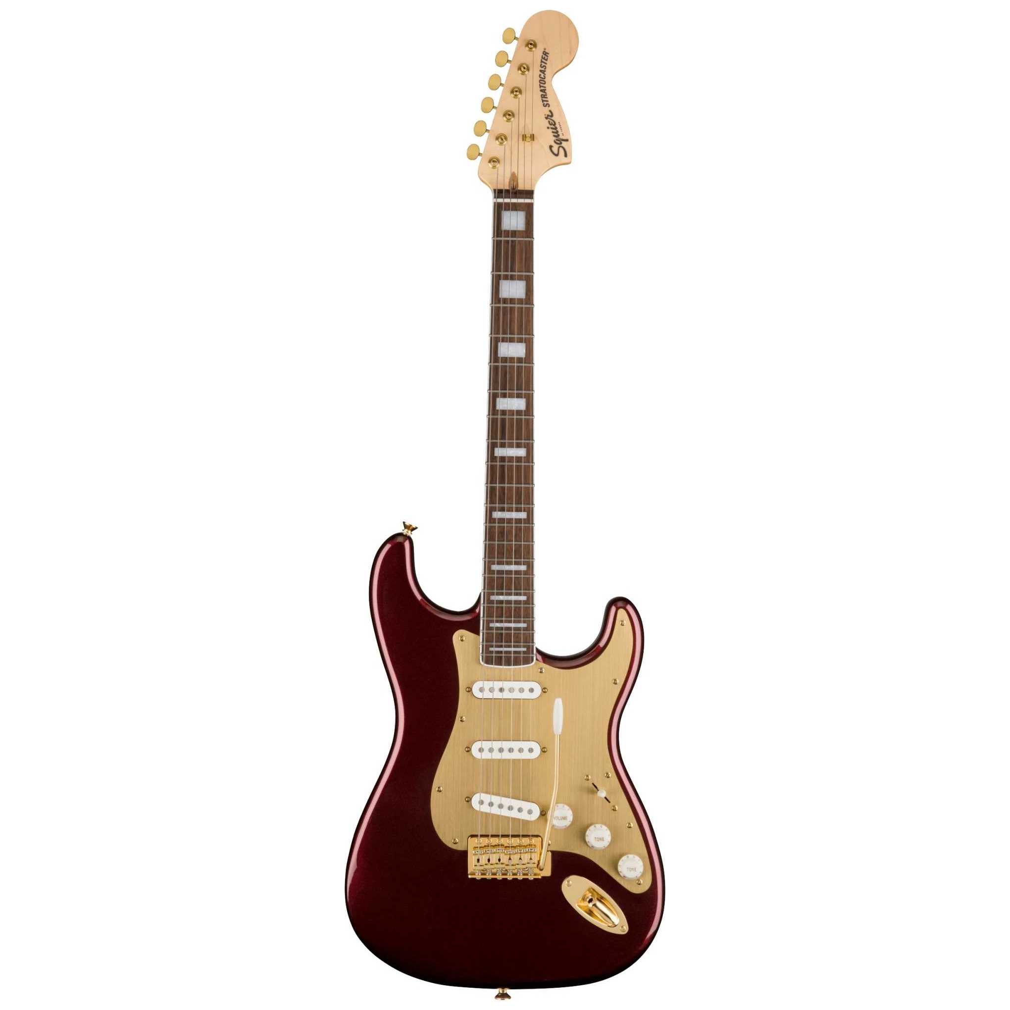 Squier by Fender 40th Anniversary Stratocaster LRL GHW GPG RRM Gold Edition